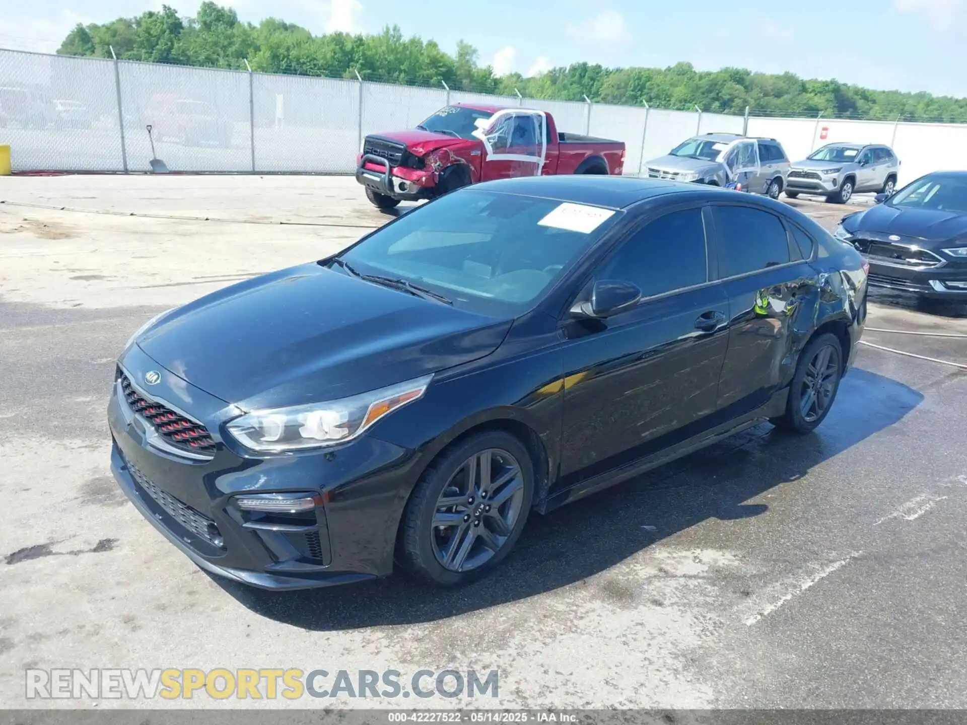 2 Photograph of a damaged car 3KPF34AD7ME281768 KIA FORTE 2021