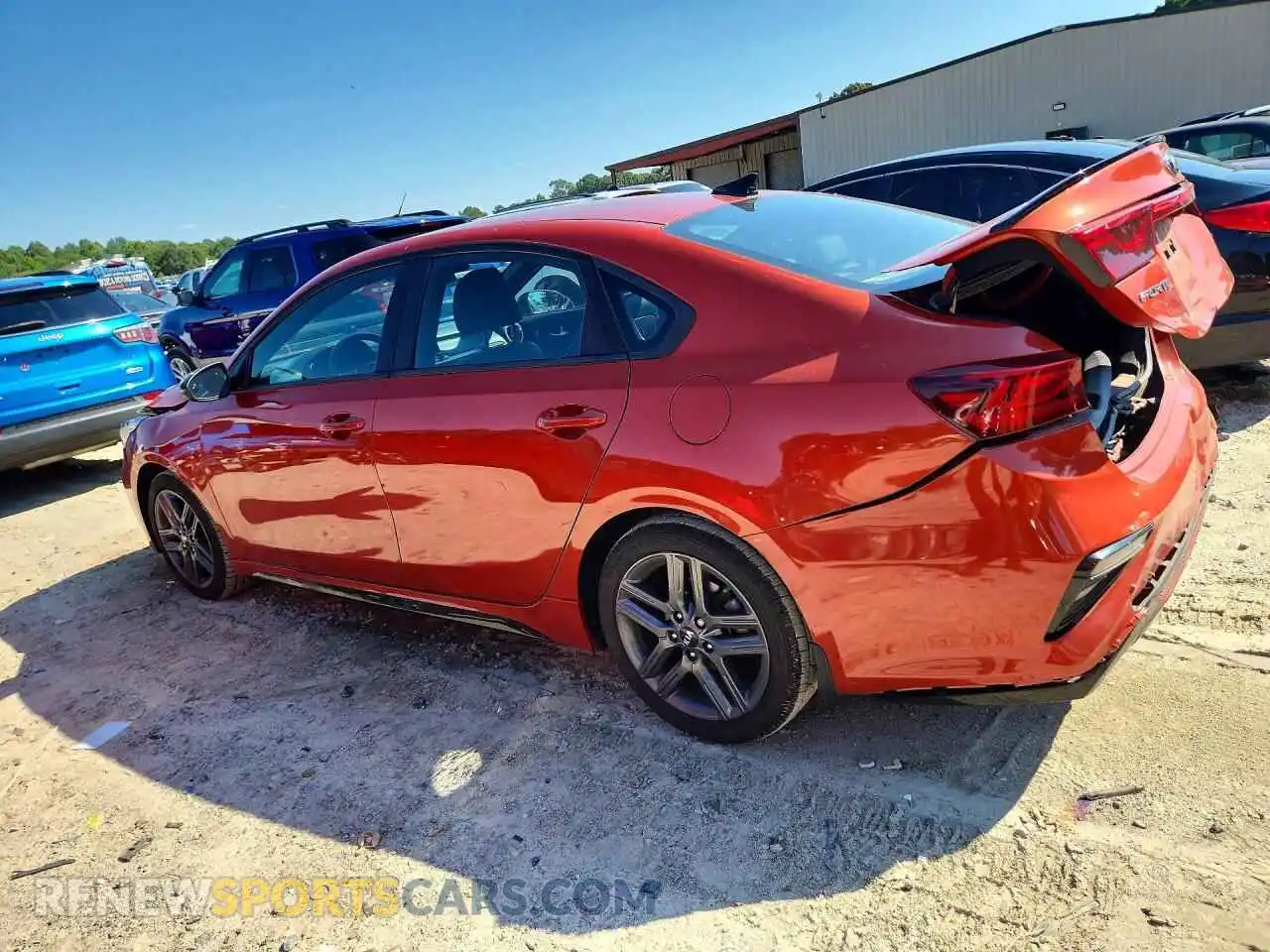 2 Photograph of a damaged car 3KPF34AD7ME306765 KIA FORTE 2021