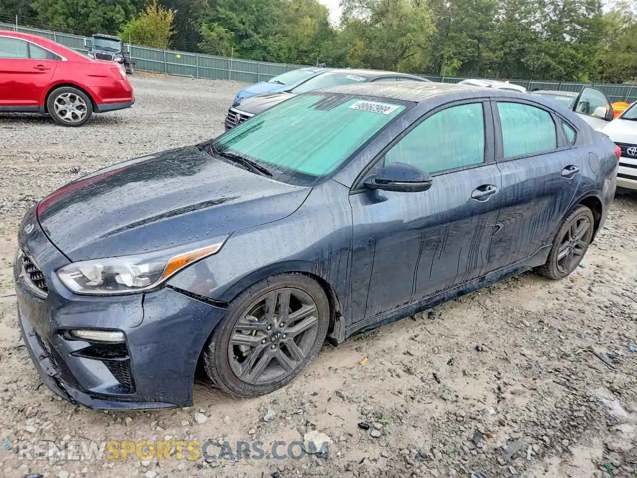 1 fotografías del automóvil dañado 3KPF34AD7ME320844 KIA FORTE 2021