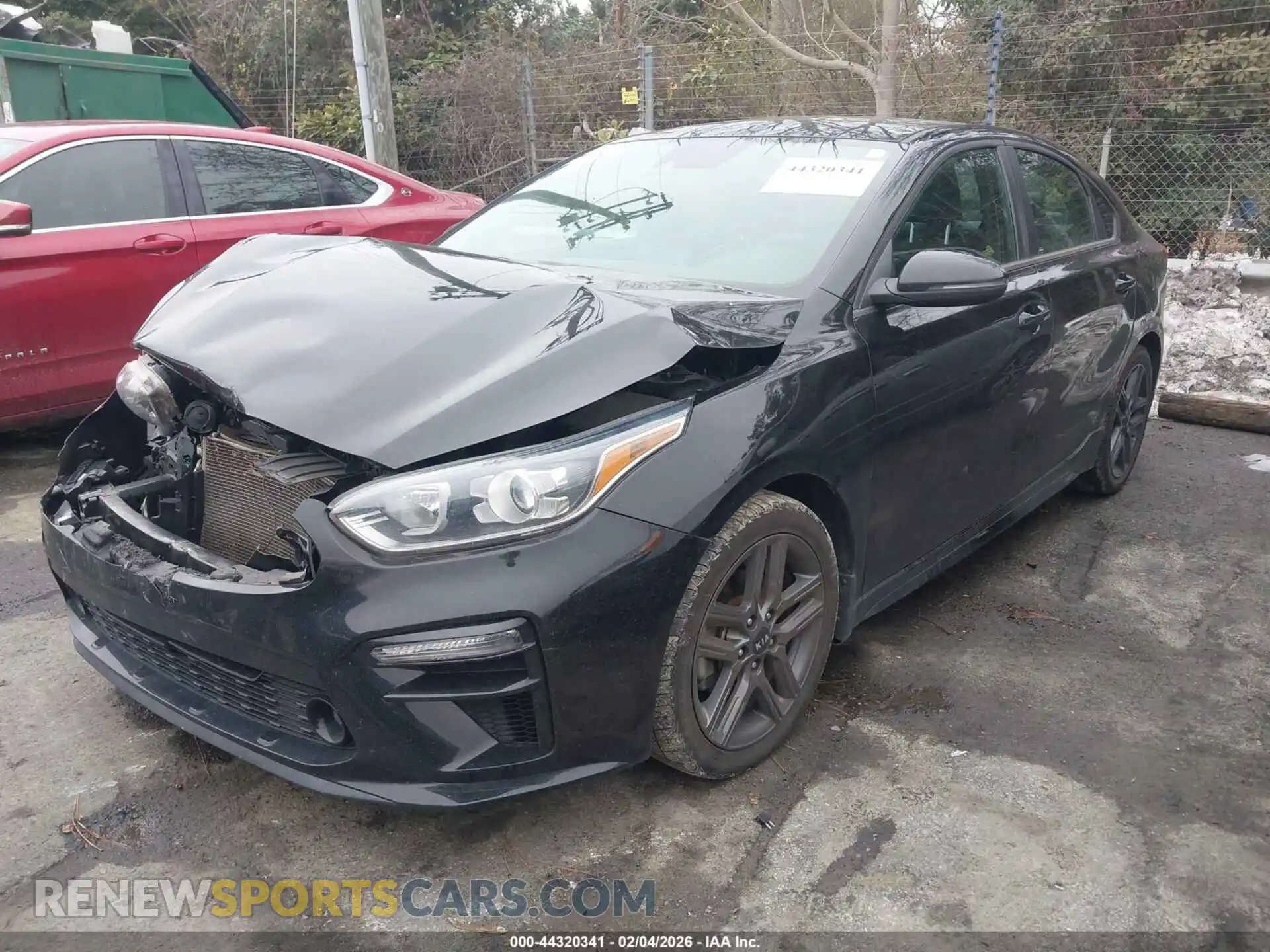 2 Photograph of a damaged car 3KPF34AD7ME321329 KIA FORTE 2021