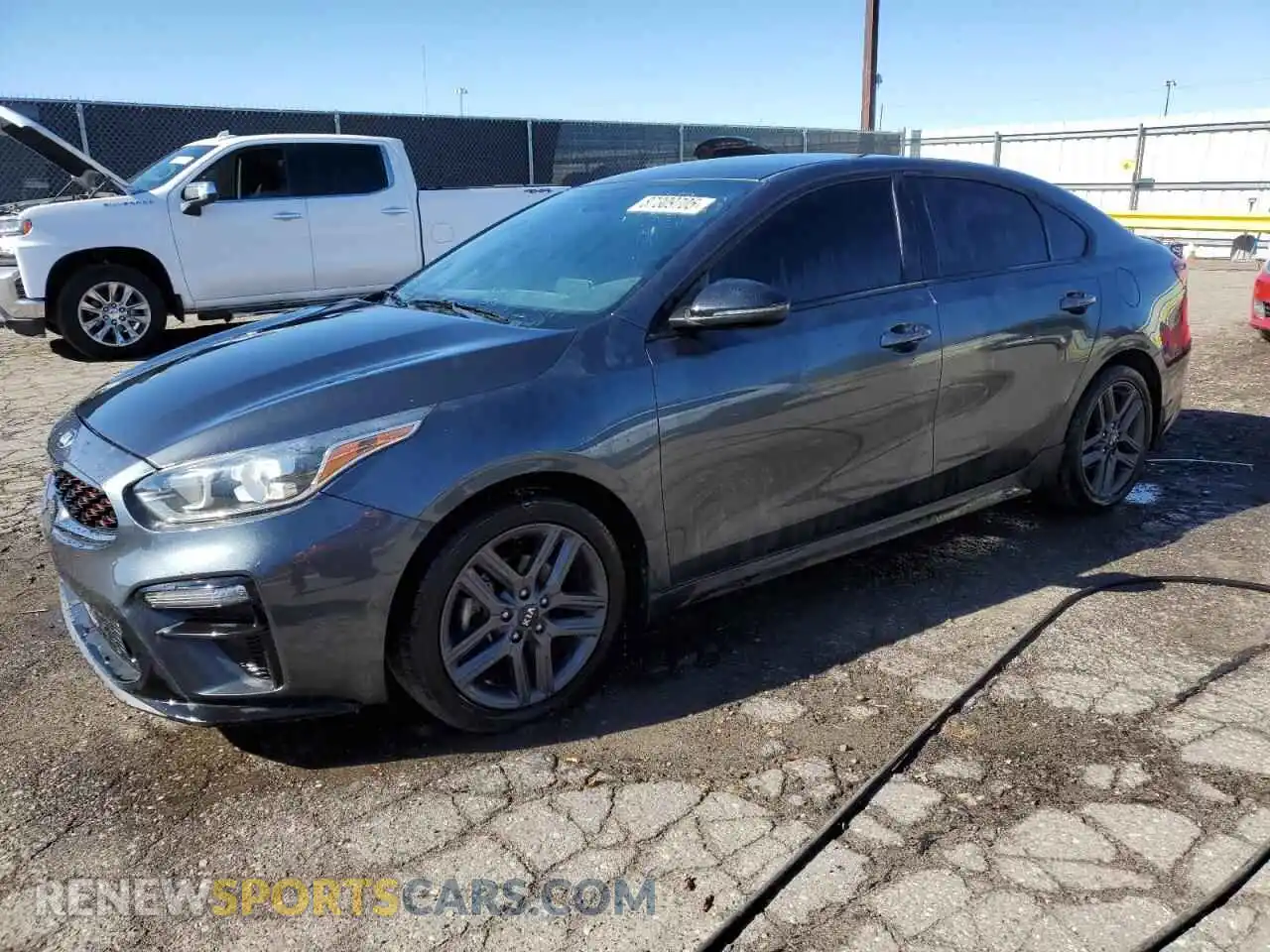 1 Photograph of a damaged car 3KPF34AD7ME322318 KIA FORTE 2021