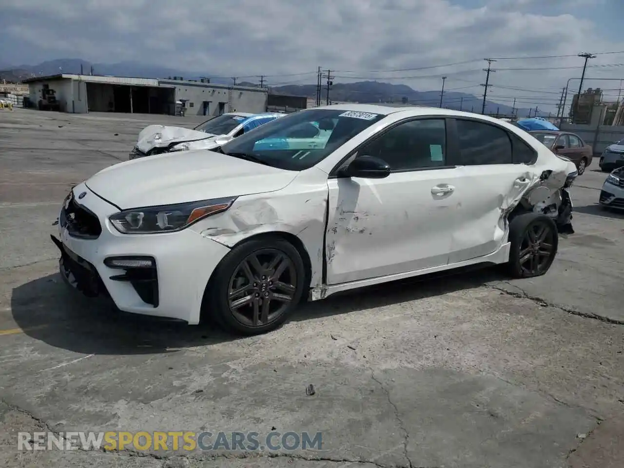1 Photograph of a damaged car 3KPF34AD7ME329141 KIA FORTE 2021