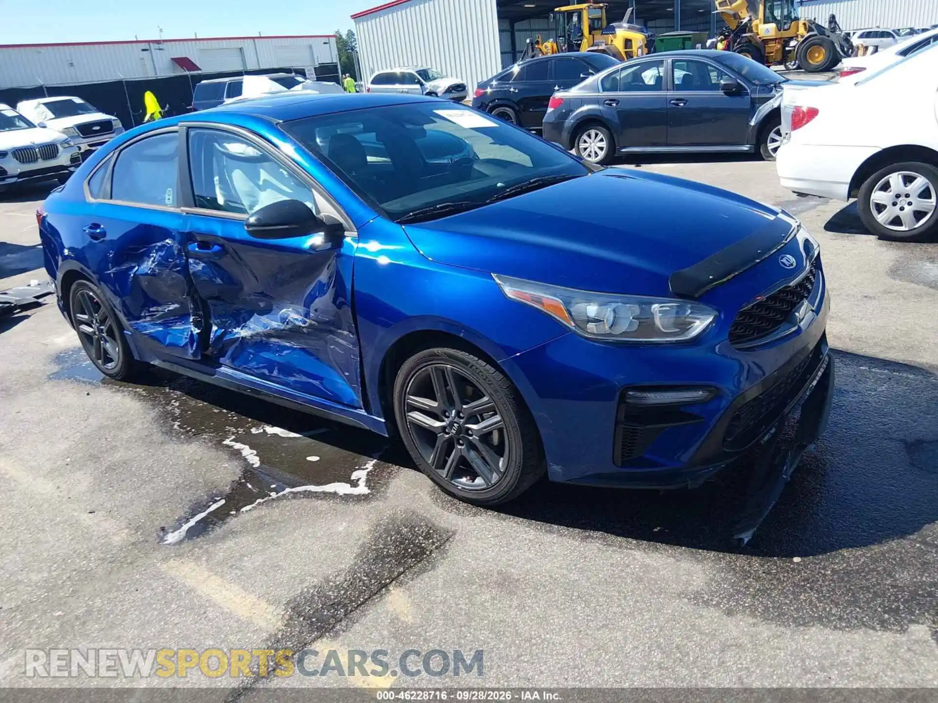 1 fotografías del automóvil dañado 3KPF34AD7ME355528 KIA FORTE 2021