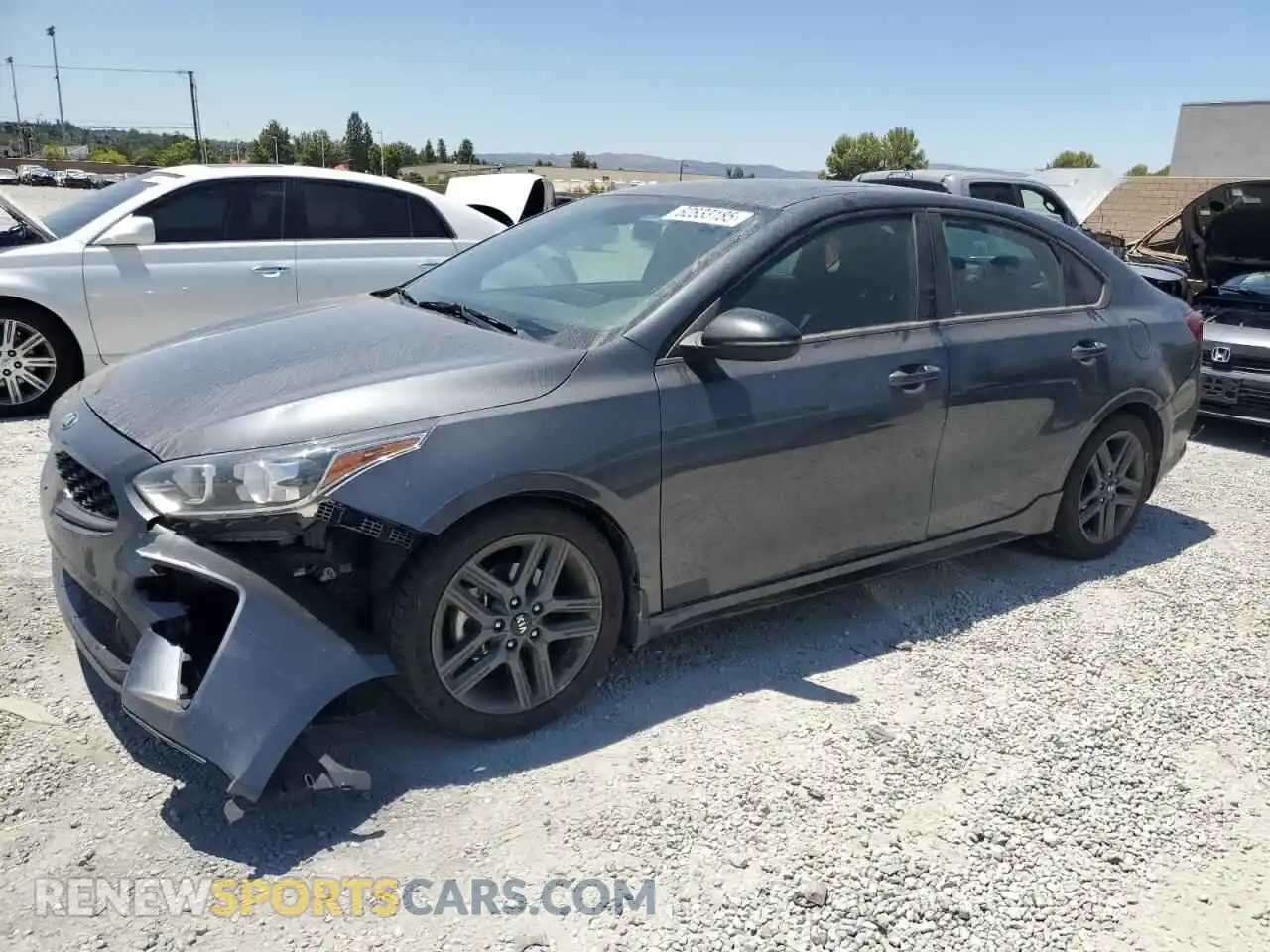 1 Photograph of a damaged car 3KPF34AD7ME377366 KIA FORTE 2021