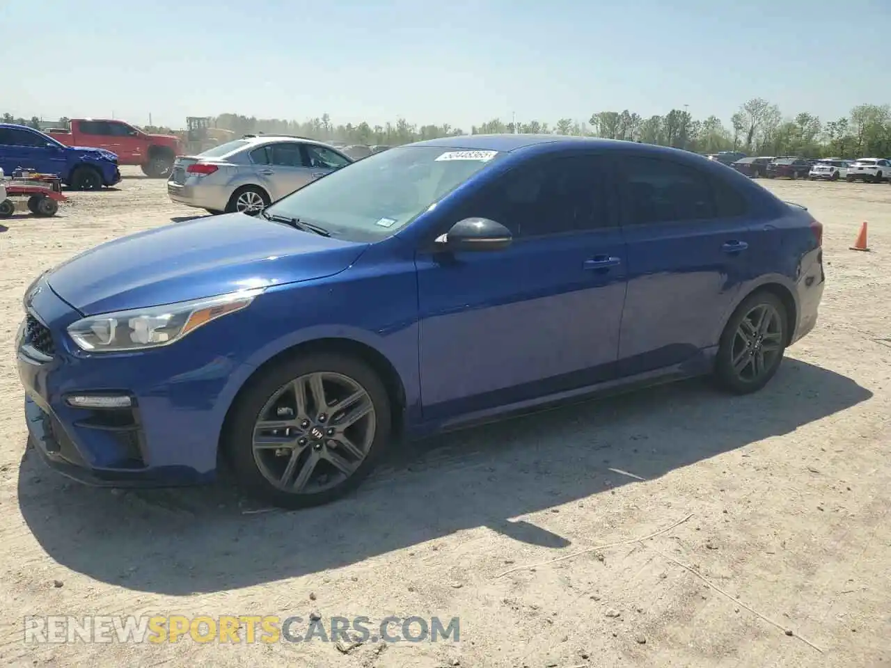 1 Photograph of a damaged car 3KPF34AD7ME397780 KIA FORTE 2021