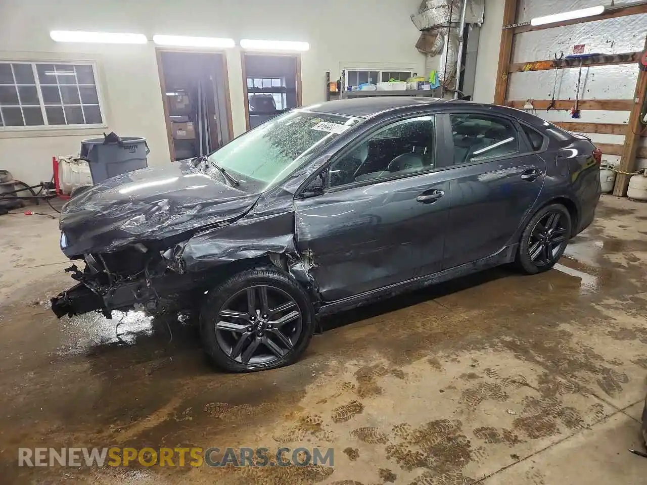 1 Photograph of a damaged car 3KPF34AD7ME402461 KIA FORTE 2021