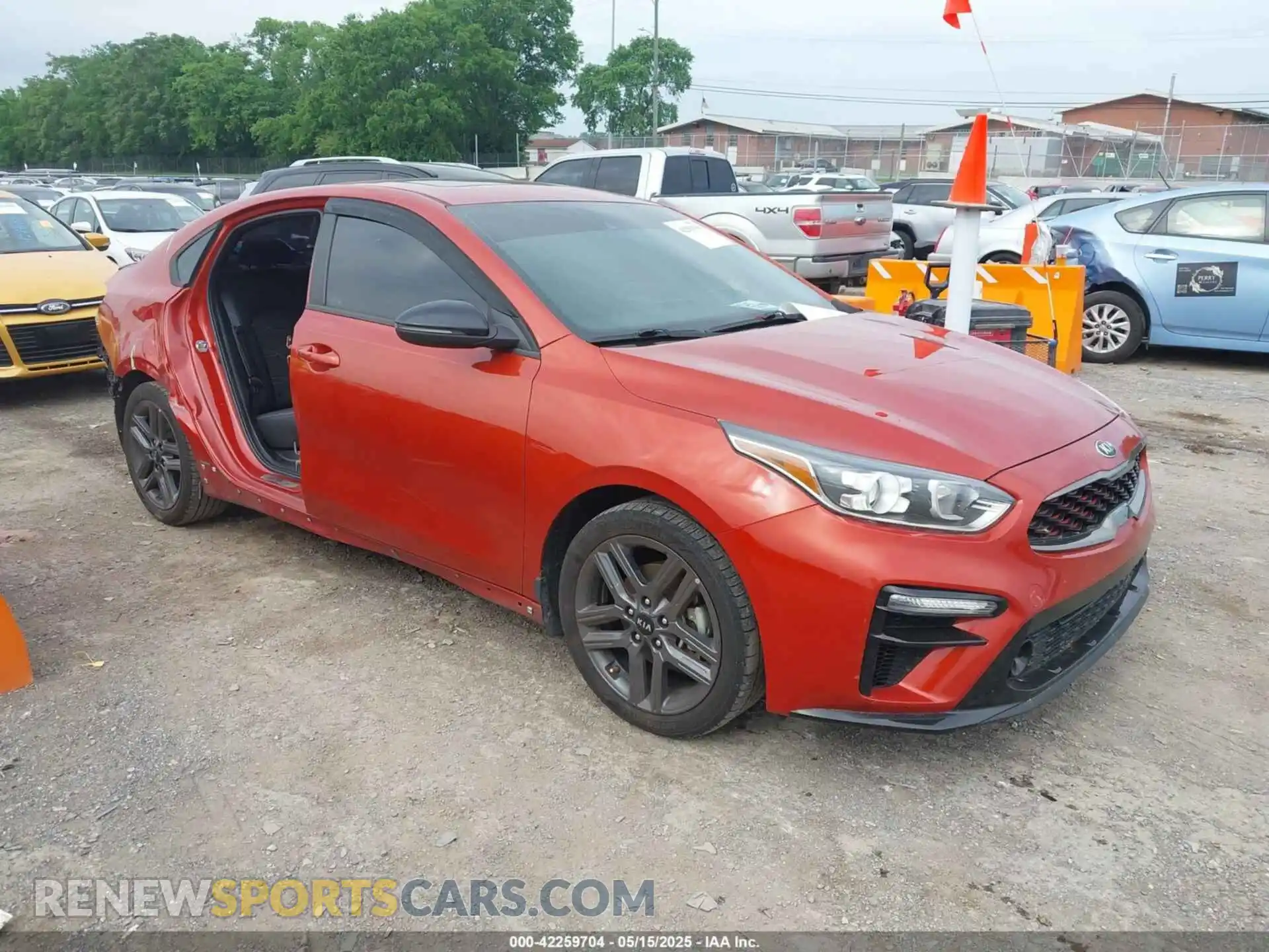 1 Photograph of a damaged car 3KPF34AD7ME410270 KIA FORTE 2021