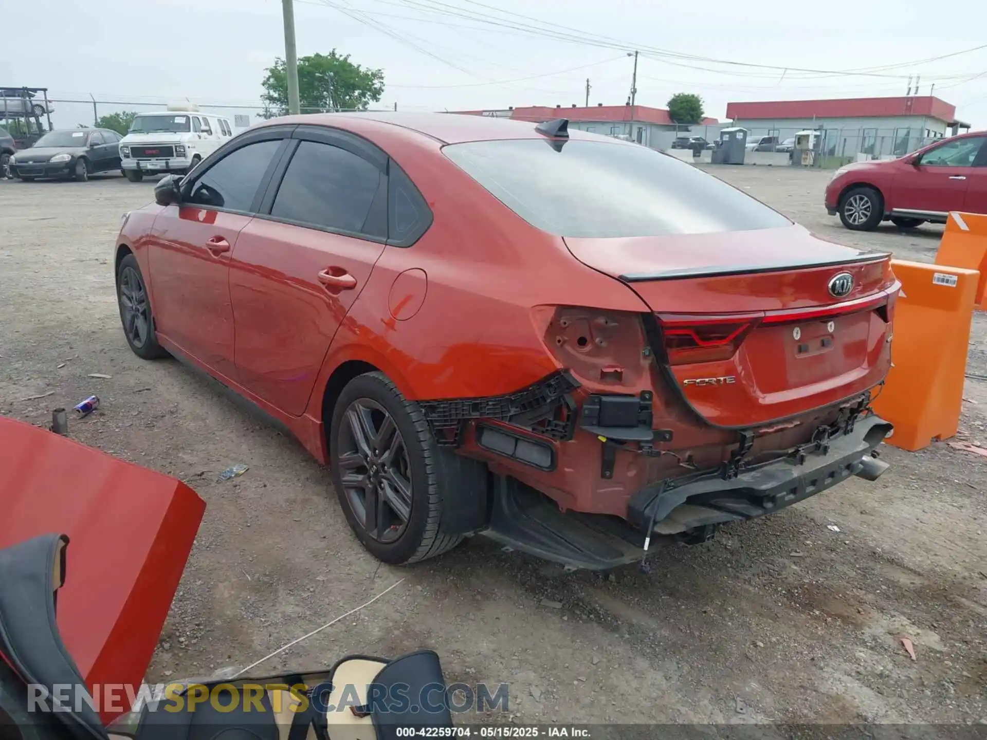 3 Photograph of a damaged car 3KPF34AD7ME410270 KIA FORTE 2021
