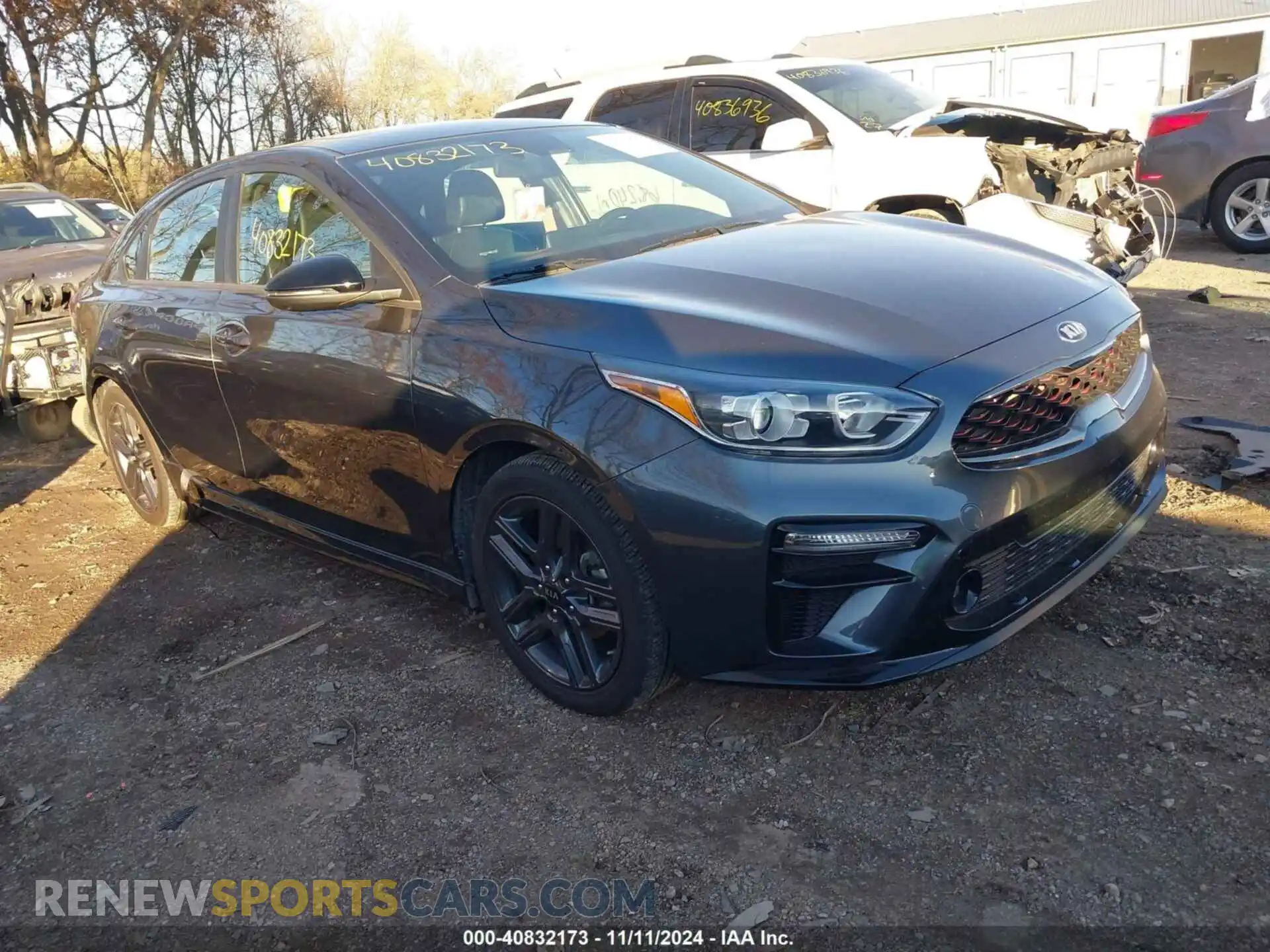 1 Photograph of a damaged car 3KPF34AD8ME270830 KIA FORTE 2021
