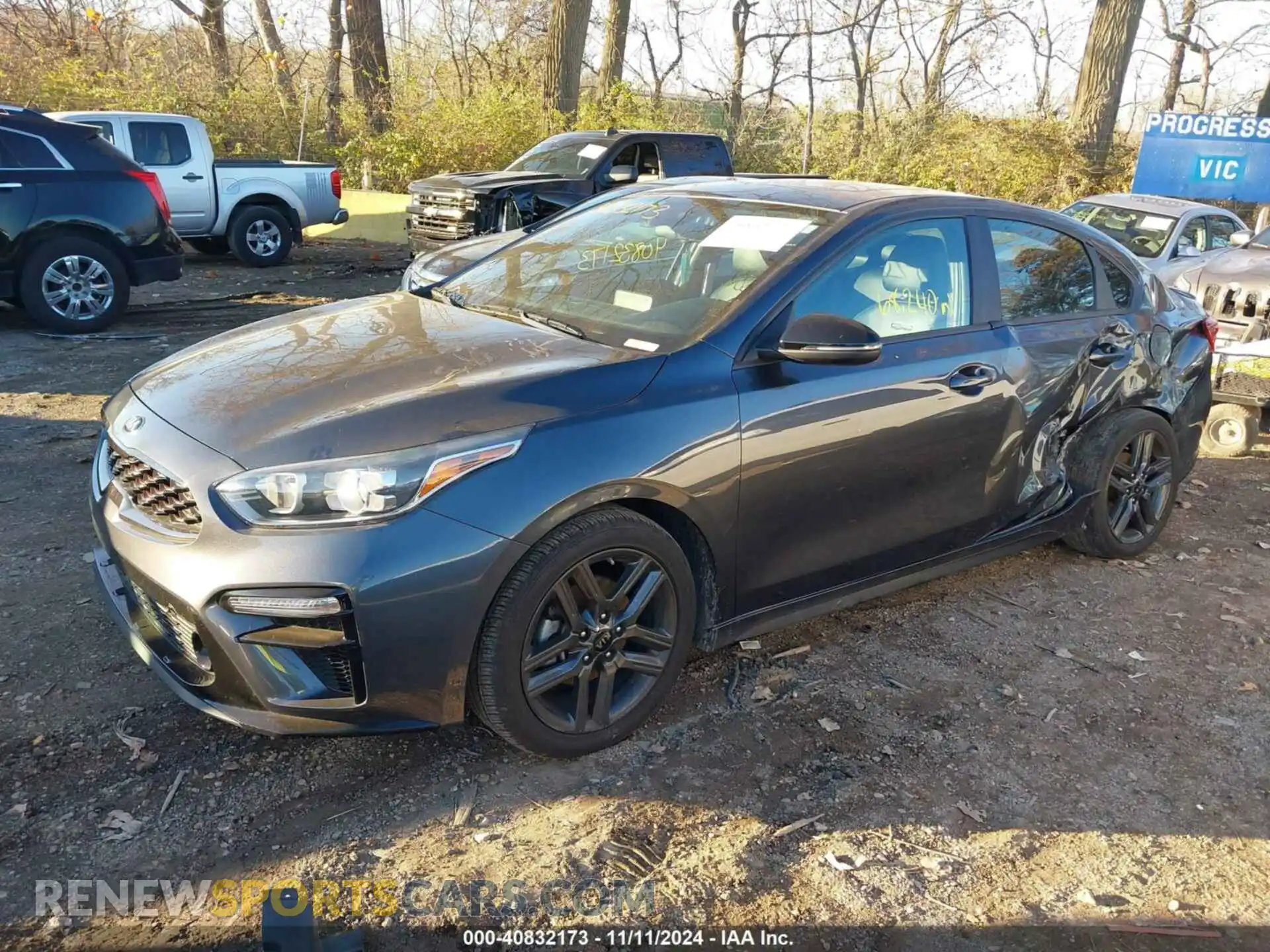 2 Photograph of a damaged car 3KPF34AD8ME270830 KIA FORTE 2021