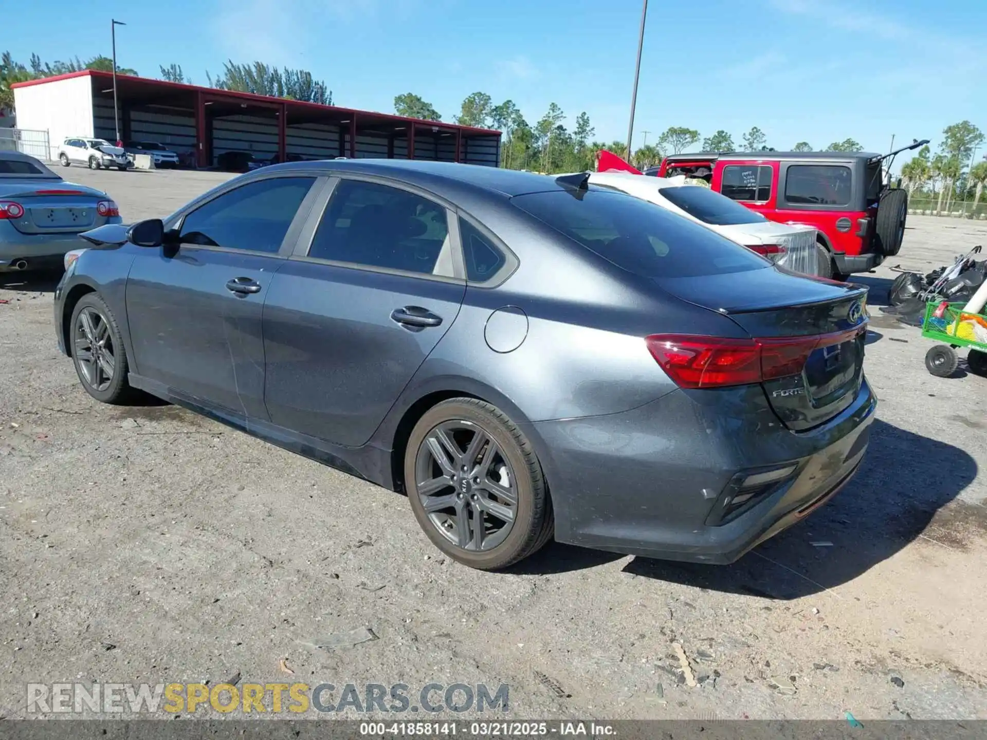 3 Photograph of a damaged car 3KPF34AD8ME285067 KIA FORTE 2021