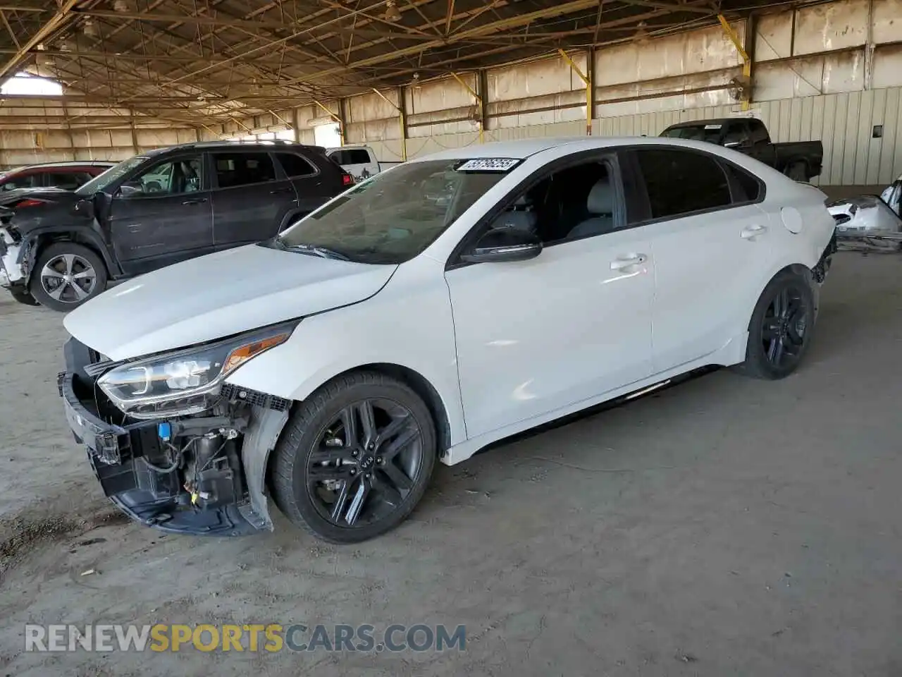 1 Photograph of a damaged car 3KPF34AD8ME299311 KIA FORTE 2021