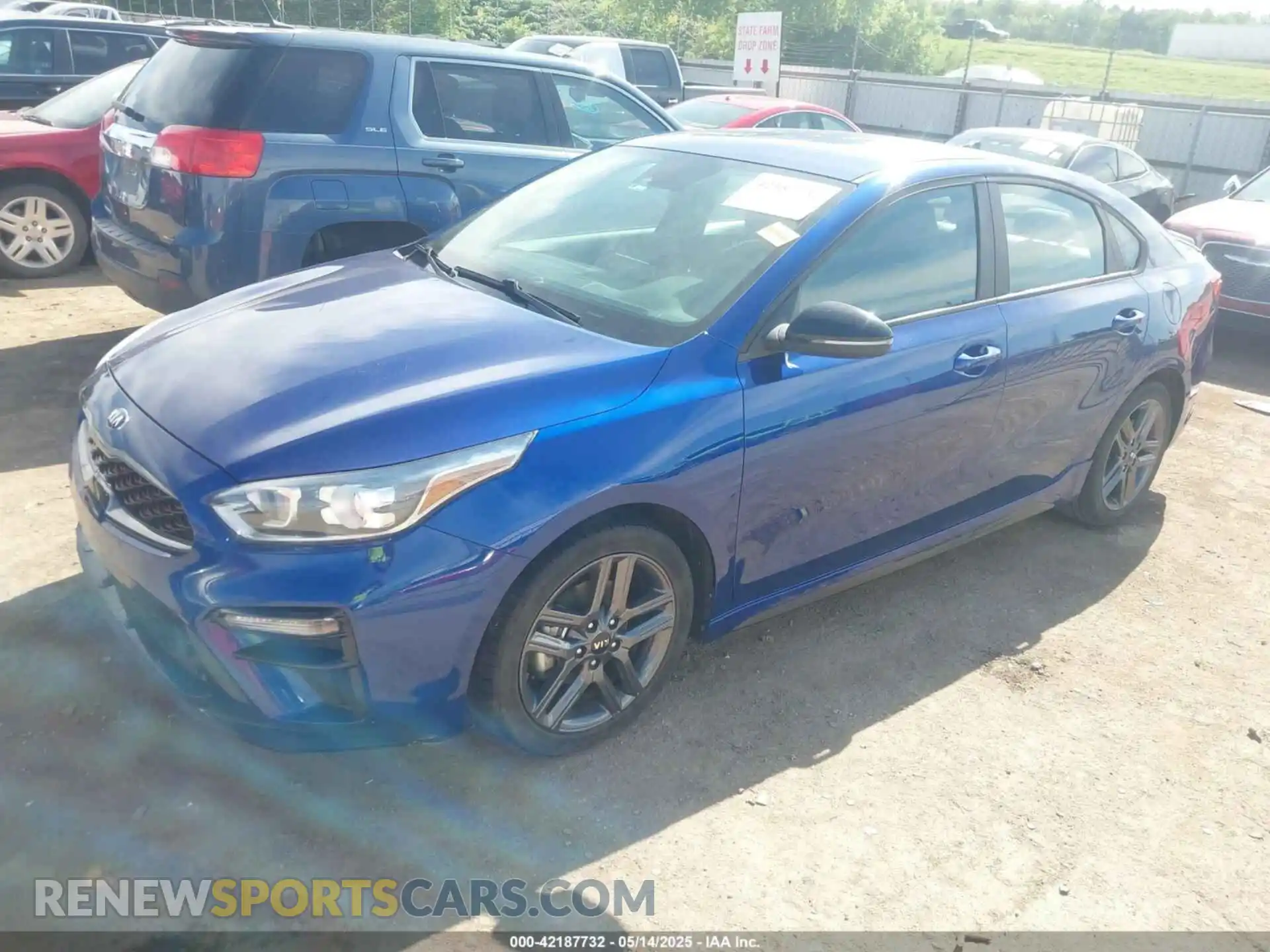 2 Photograph of a damaged car 3KPF34AD8ME309688 KIA FORTE 2021