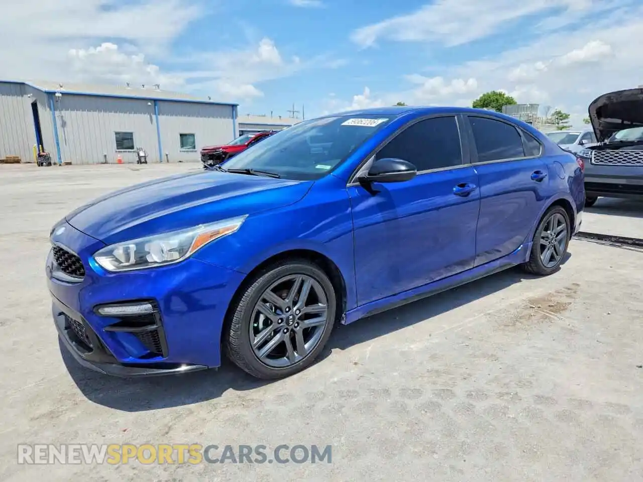 1 Photograph of a damaged car 3KPF34AD8ME339368 KIA FORTE 2021