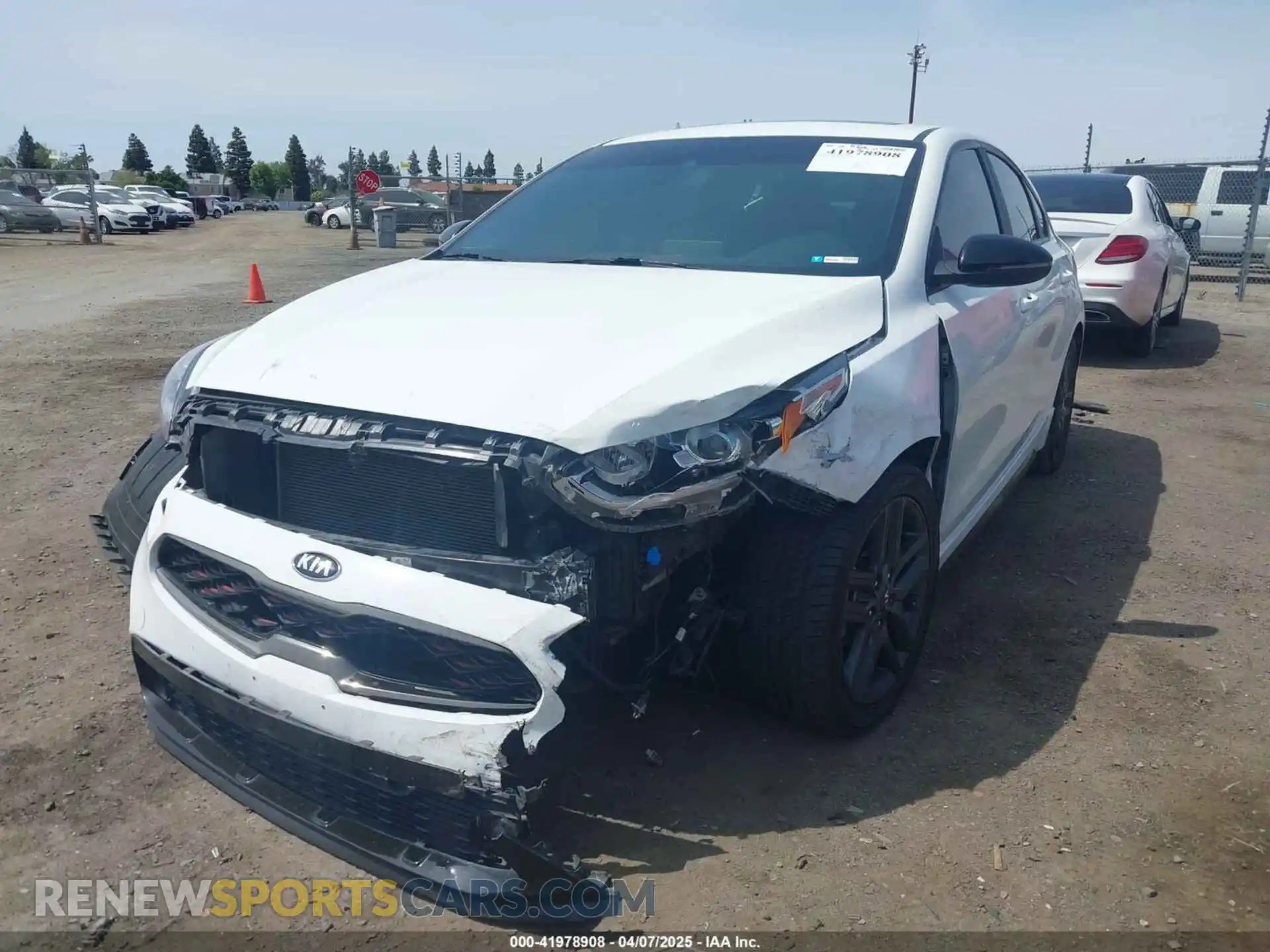 2 Photograph of a damaged car 3KPF34AD8ME350662 KIA FORTE 2021
