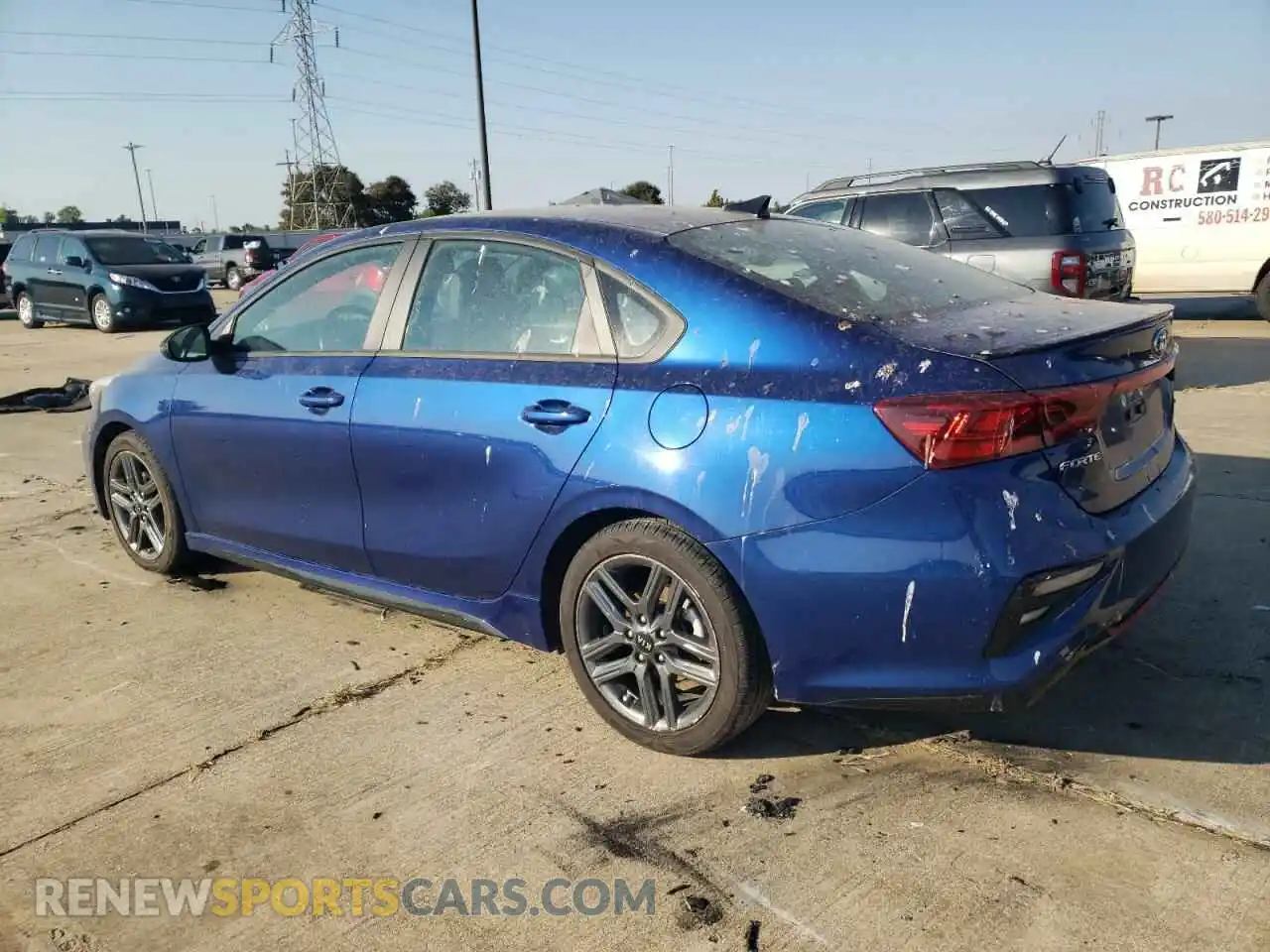 2 Photograph of a damaged car 3KPF34AD8ME396928 KIA FORTE 2021