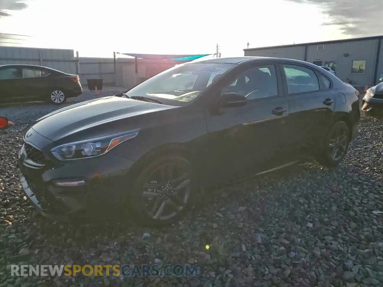 1 Photograph of a damaged car 3KPF34AD8ME419835 KIA FORTE 2021