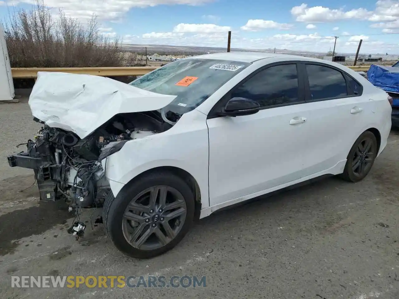 1 Photograph of a damaged car 3KPF34AD8ME423514 KIA FORTE 2021