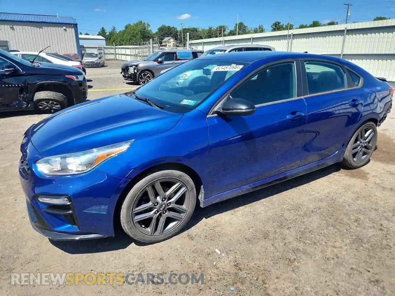 1 fotografías del automóvil dañado 3KPF34AD9ME279584 KIA FORTE 2021