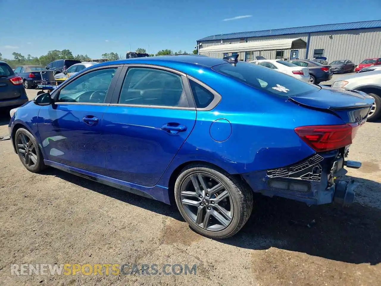 2 fotografías del automóvil dañado 3KPF34AD9ME279584 KIA FORTE 2021