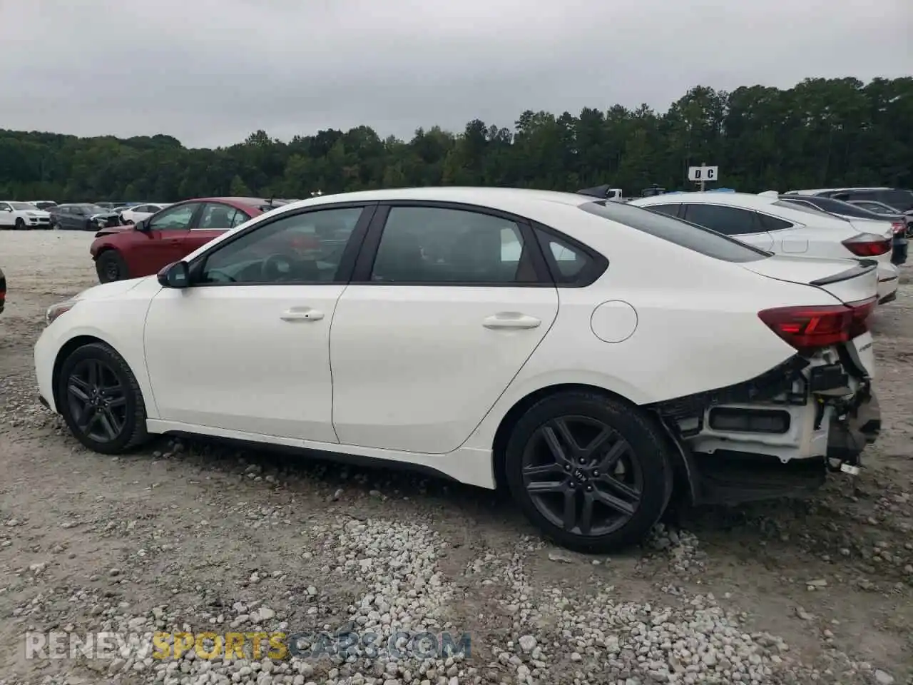 2 Photograph of a damaged car 3KPF34AD9ME282162 KIA FORTE 2021