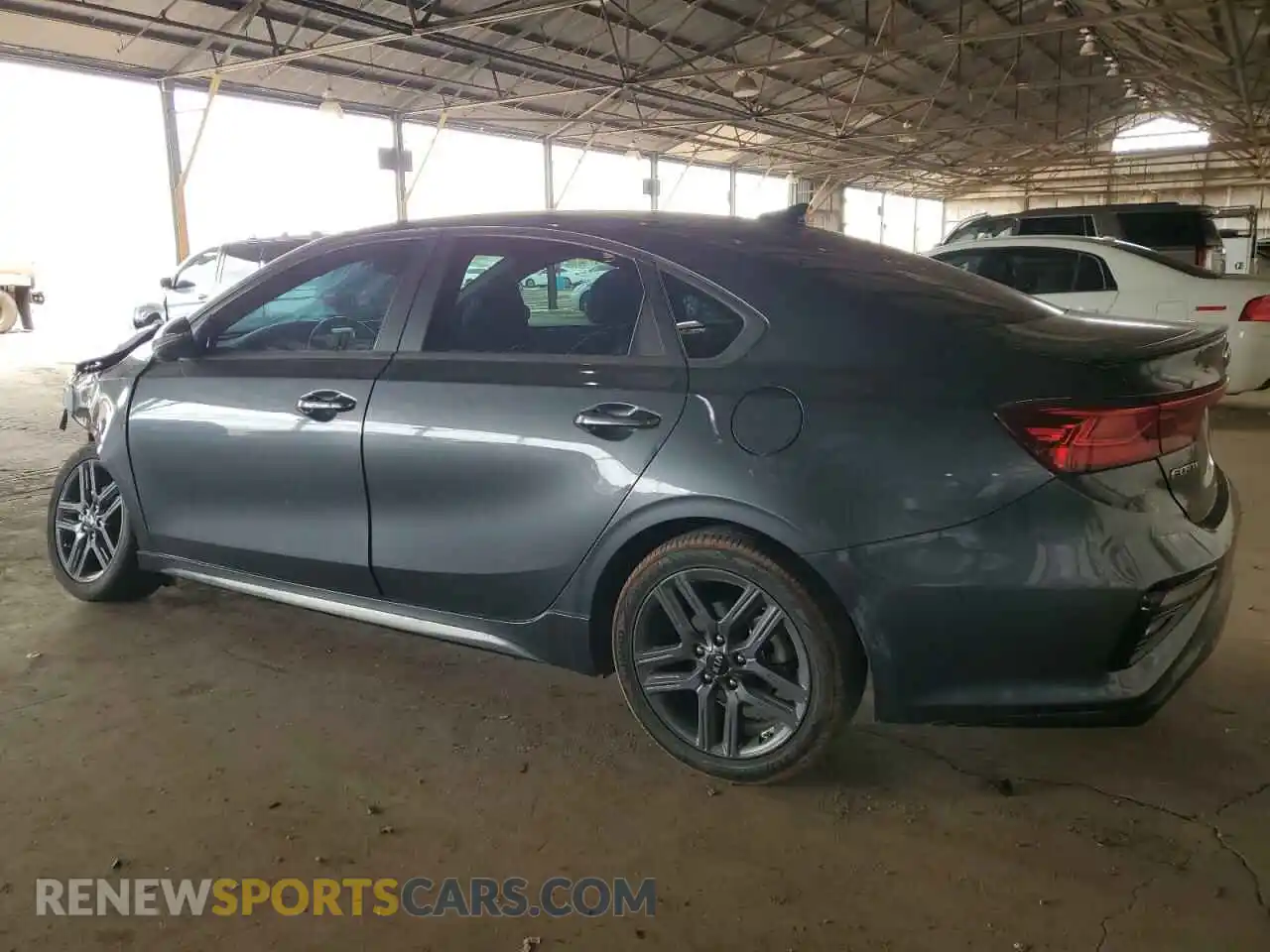 2 Photograph of a damaged car 3KPF34AD9ME290696 KIA FORTE 2021