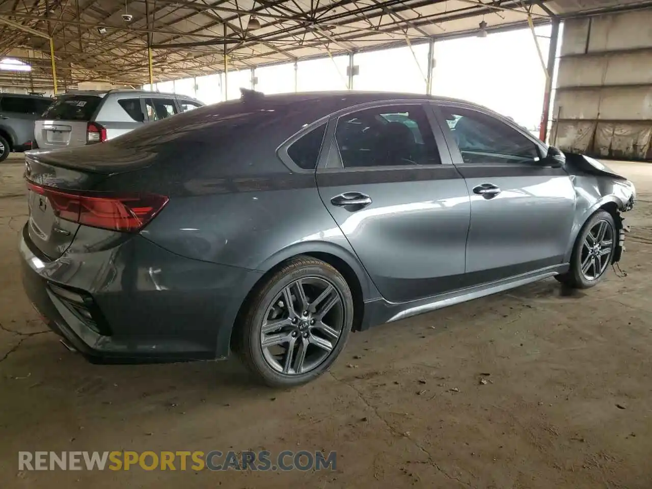 3 Photograph of a damaged car 3KPF34AD9ME290696 KIA FORTE 2021