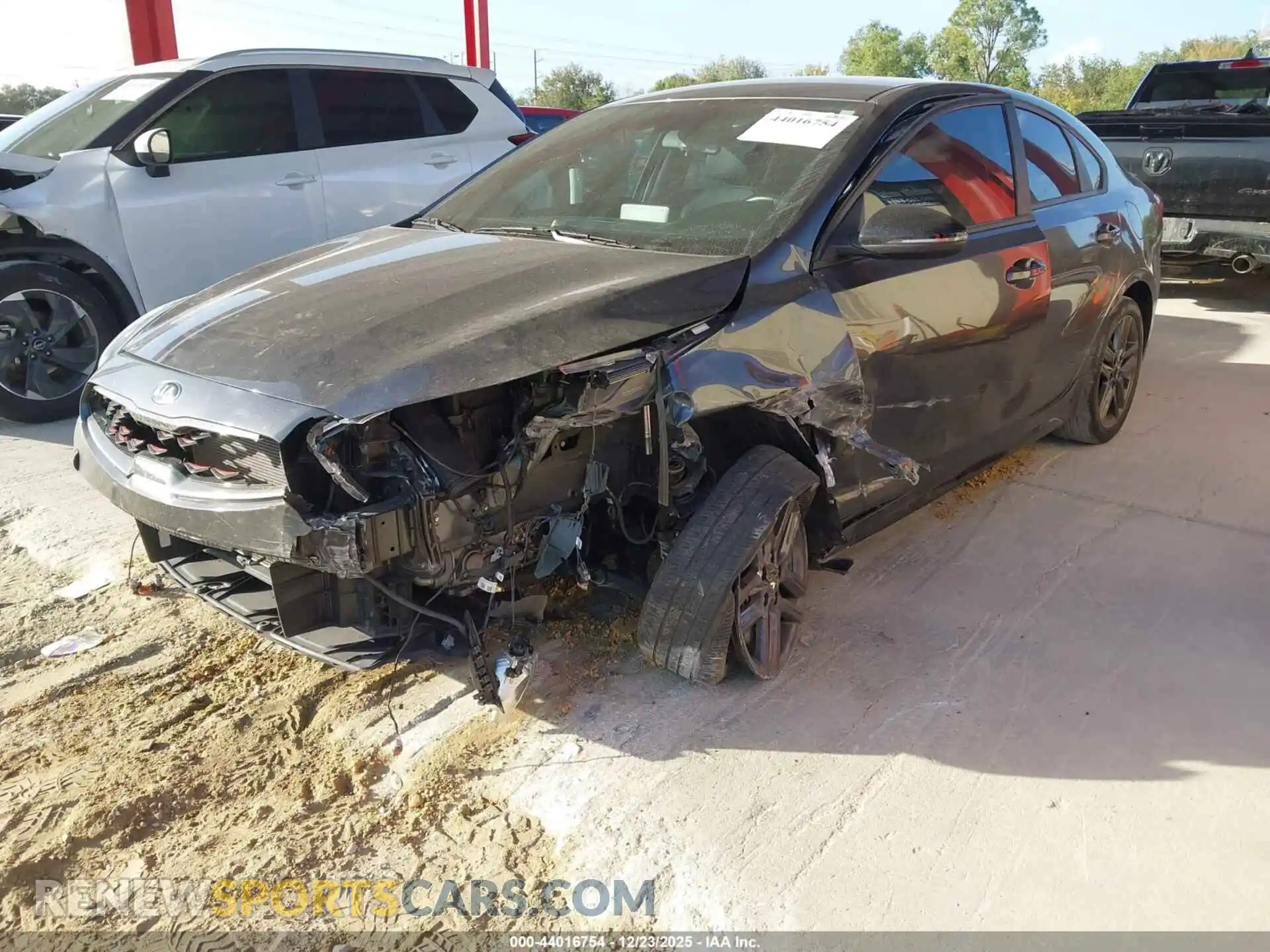 2 Photograph of a damaged car 3KPF34AD9ME291833 KIA FORTE 2021