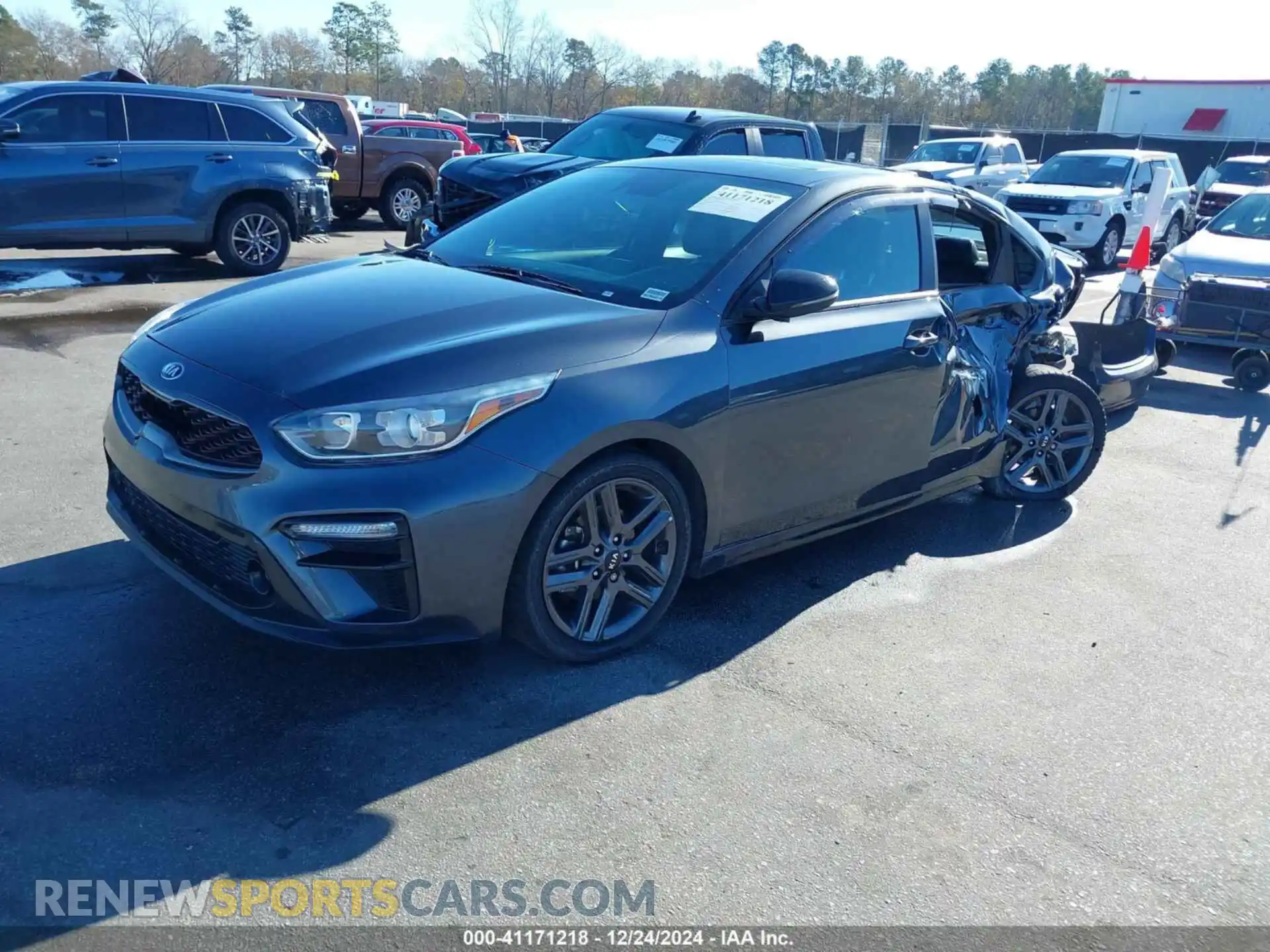 2 Photograph of a damaged car 3KPF34AD9ME311630 KIA FORTE 2021