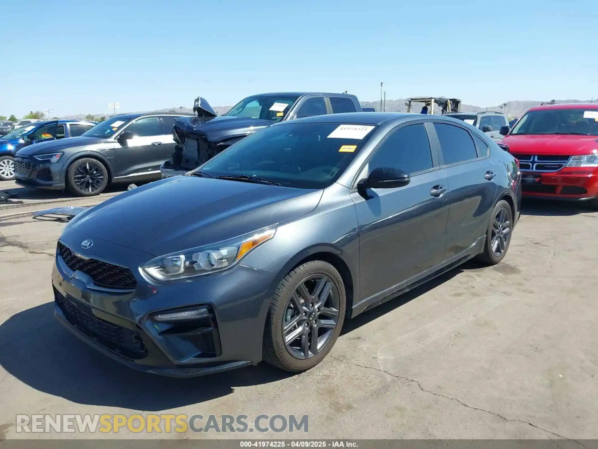 2 Photograph of a damaged car 3KPF34AD9ME329982 KIA FORTE 2021