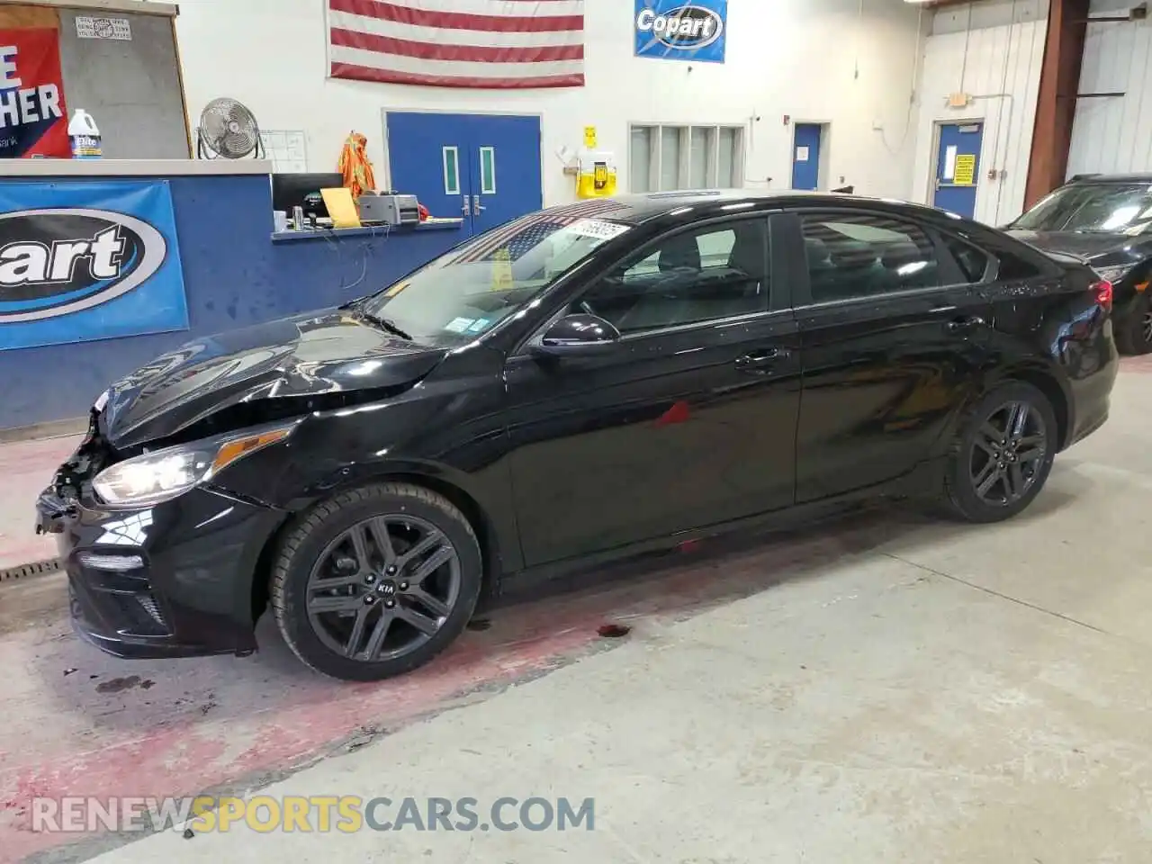 1 Photograph of a damaged car 3KPF34AD9ME331411 KIA FORTE 2021