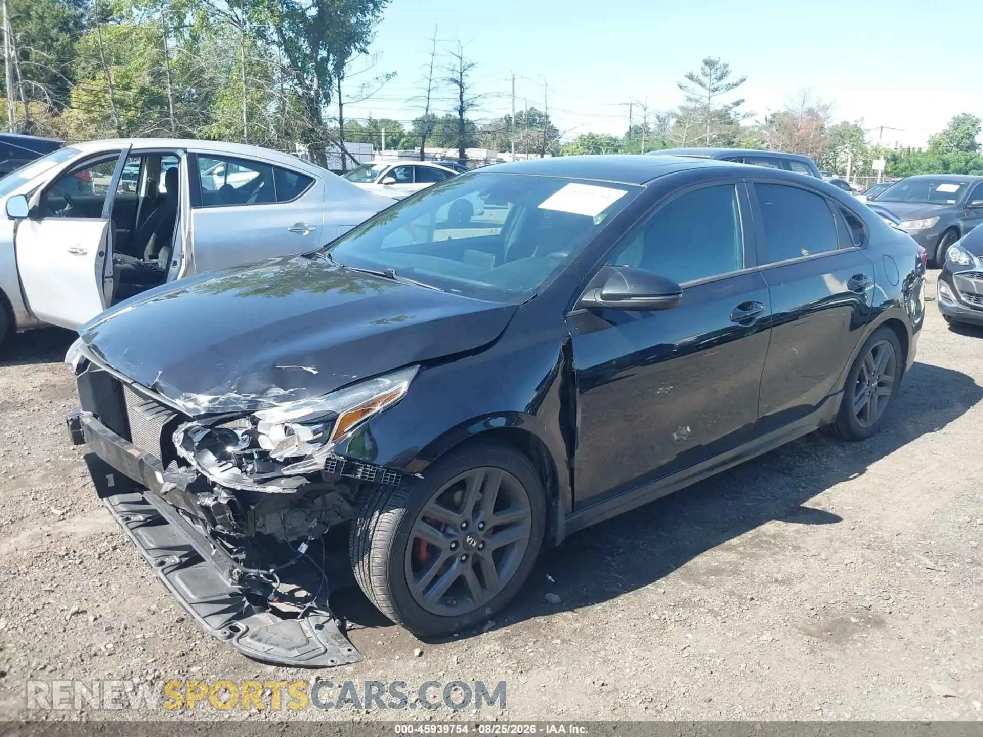 2 fotografías del automóvil dañado 3KPF34AD9ME331778 KIA FORTE 2021