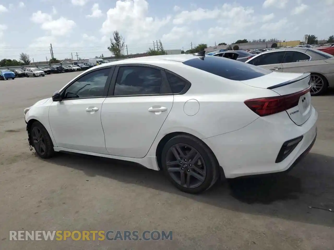 2 Photograph of a damaged car 3KPF34AD9ME358365 KIA FORTE 2021