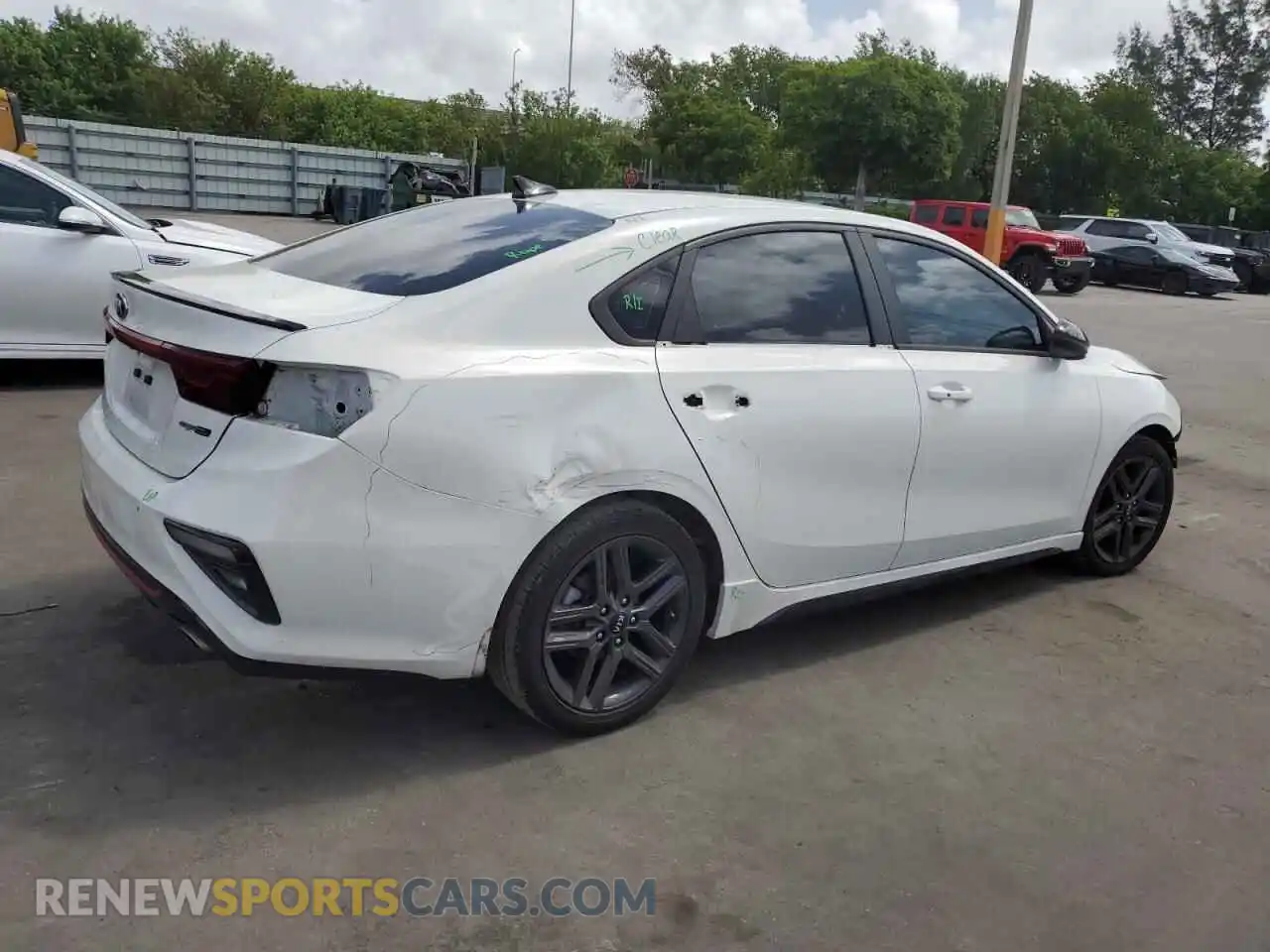 3 Photograph of a damaged car 3KPF34AD9ME358365 KIA FORTE 2021