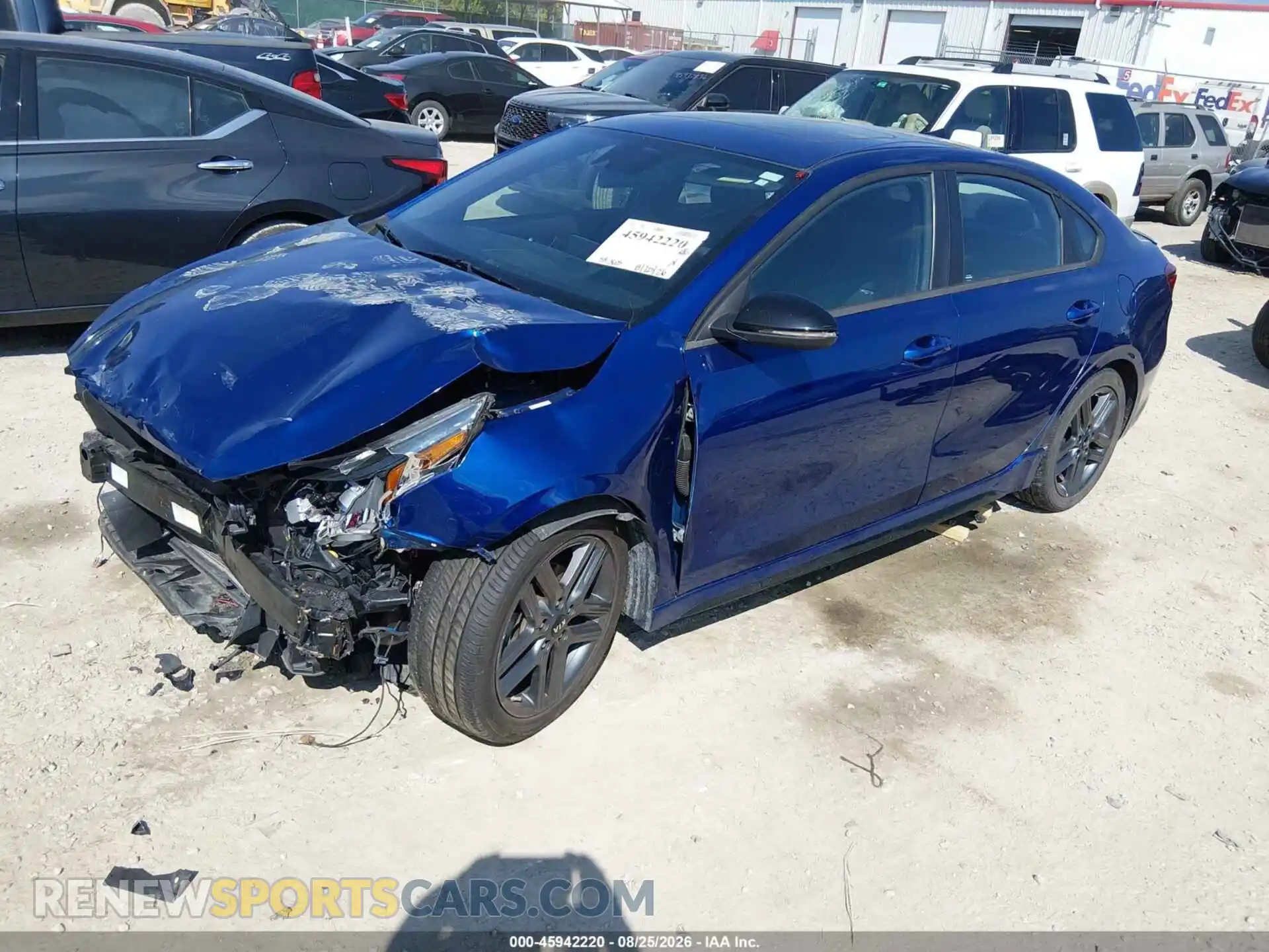 2 Photograph of a damaged car 3KPF34AD9ME397327 KIA FORTE 2021