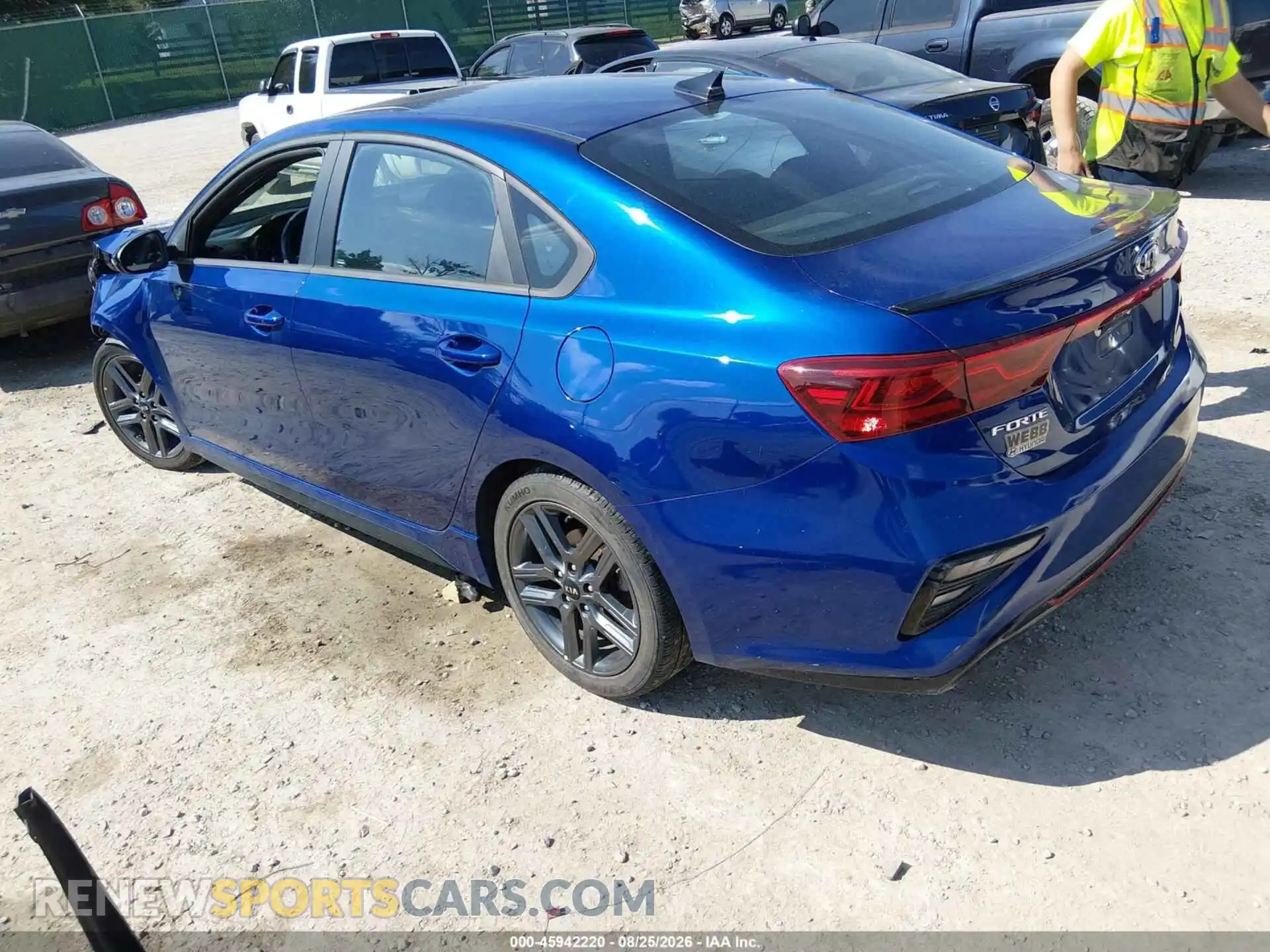 3 Photograph of a damaged car 3KPF34AD9ME397327 KIA FORTE 2021