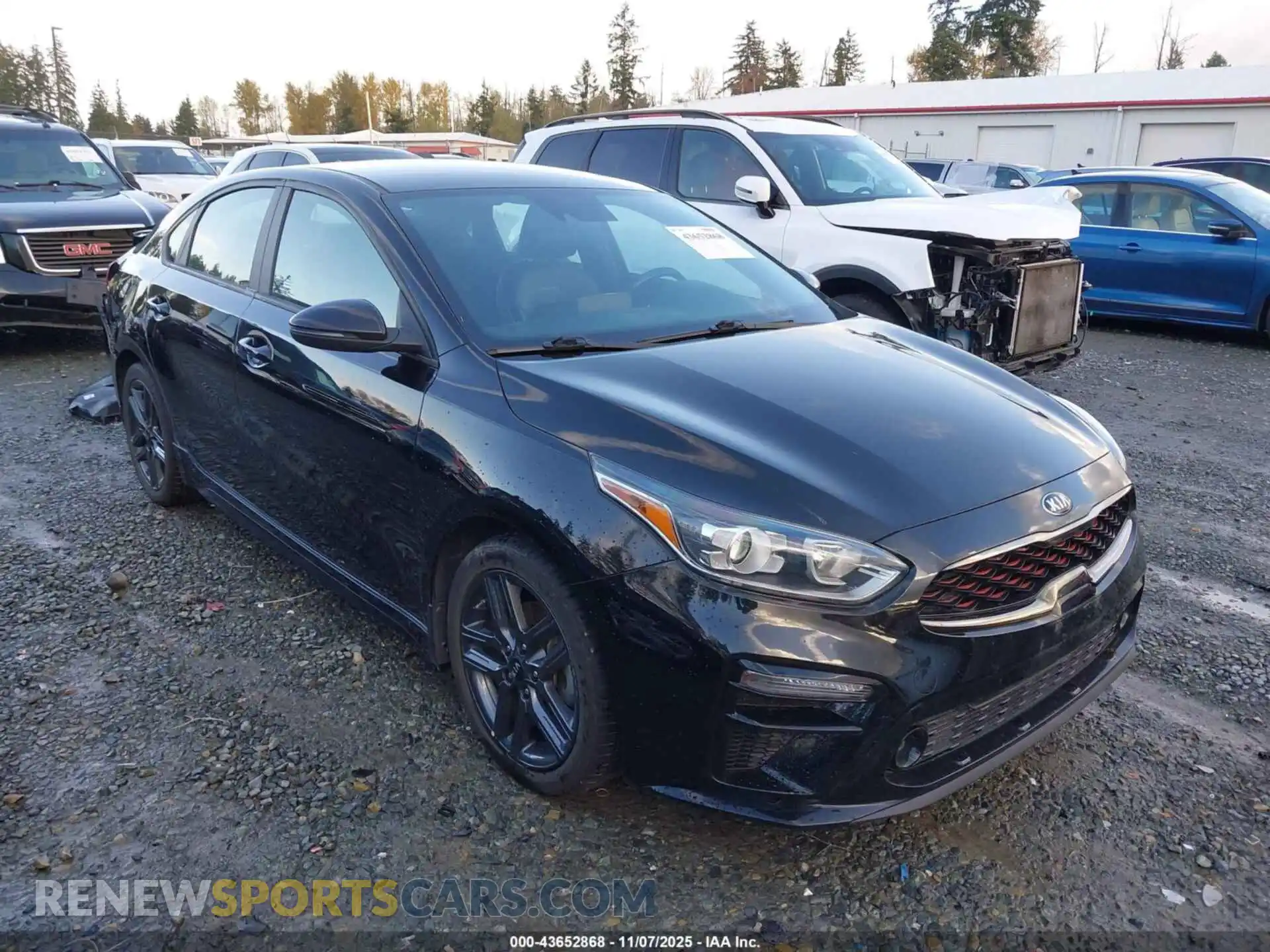 1 Photograph of a damaged car 3KPF34ADXME270926 KIA FORTE 2021