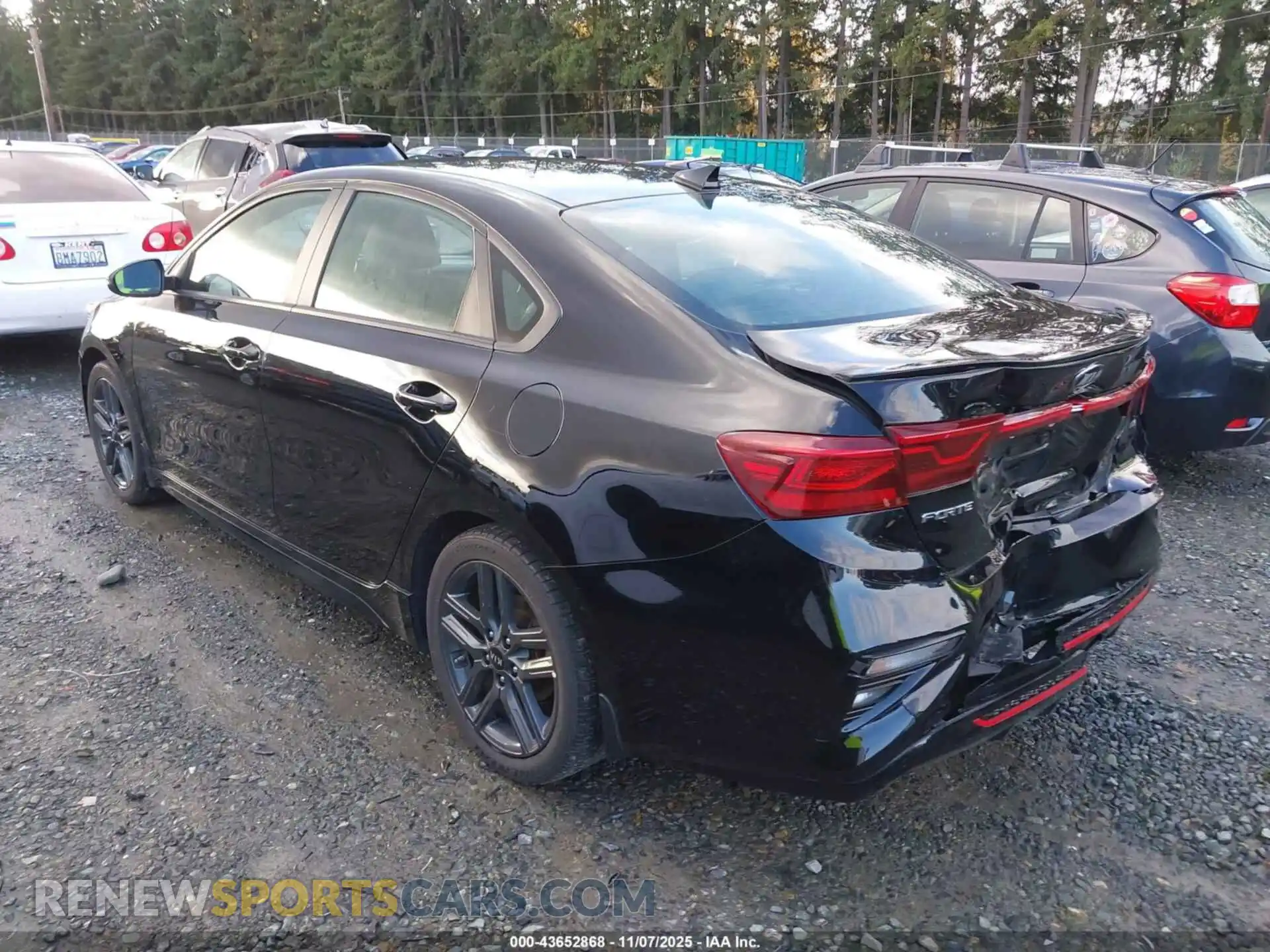 3 Photograph of a damaged car 3KPF34ADXME270926 KIA FORTE 2021