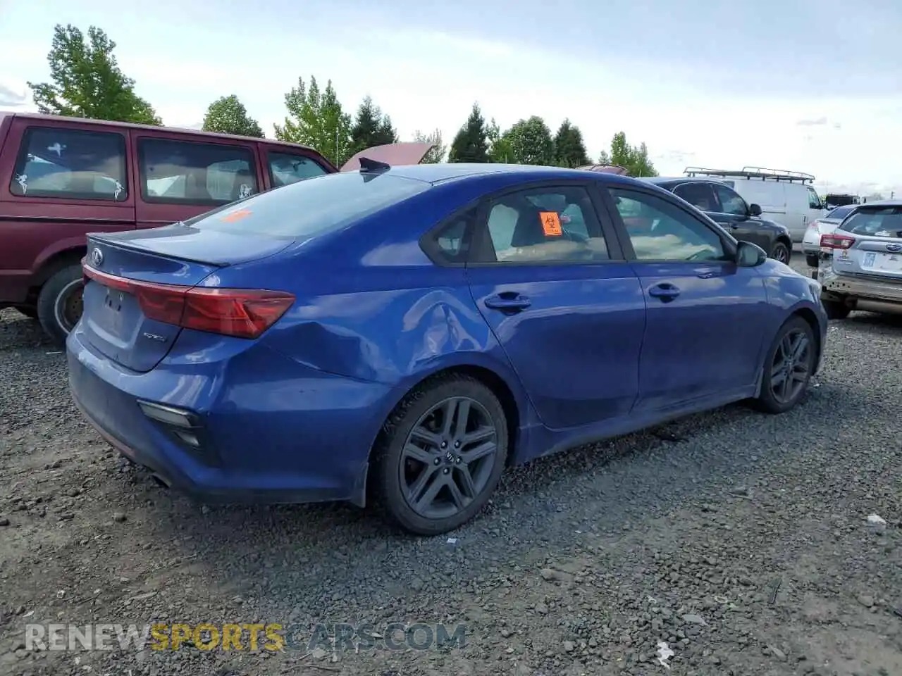 3 Photograph of a damaged car 3KPF34ADXME291792 KIA FORTE 2021