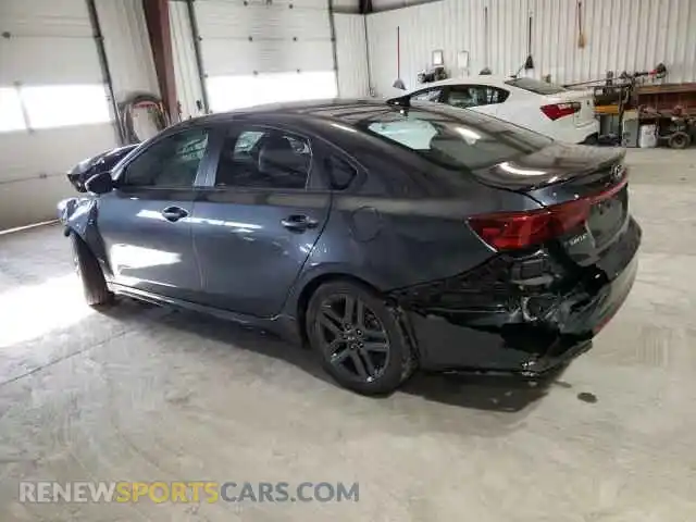 2 Photograph of a damaged car 3KPF34ADXME304637 KIA FORTE 2021