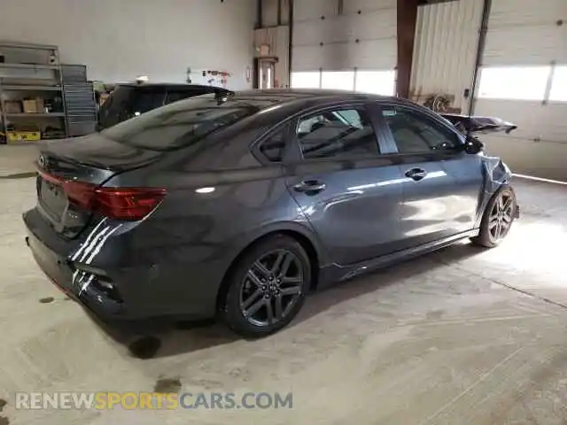 3 Photograph of a damaged car 3KPF34ADXME304637 KIA FORTE 2021