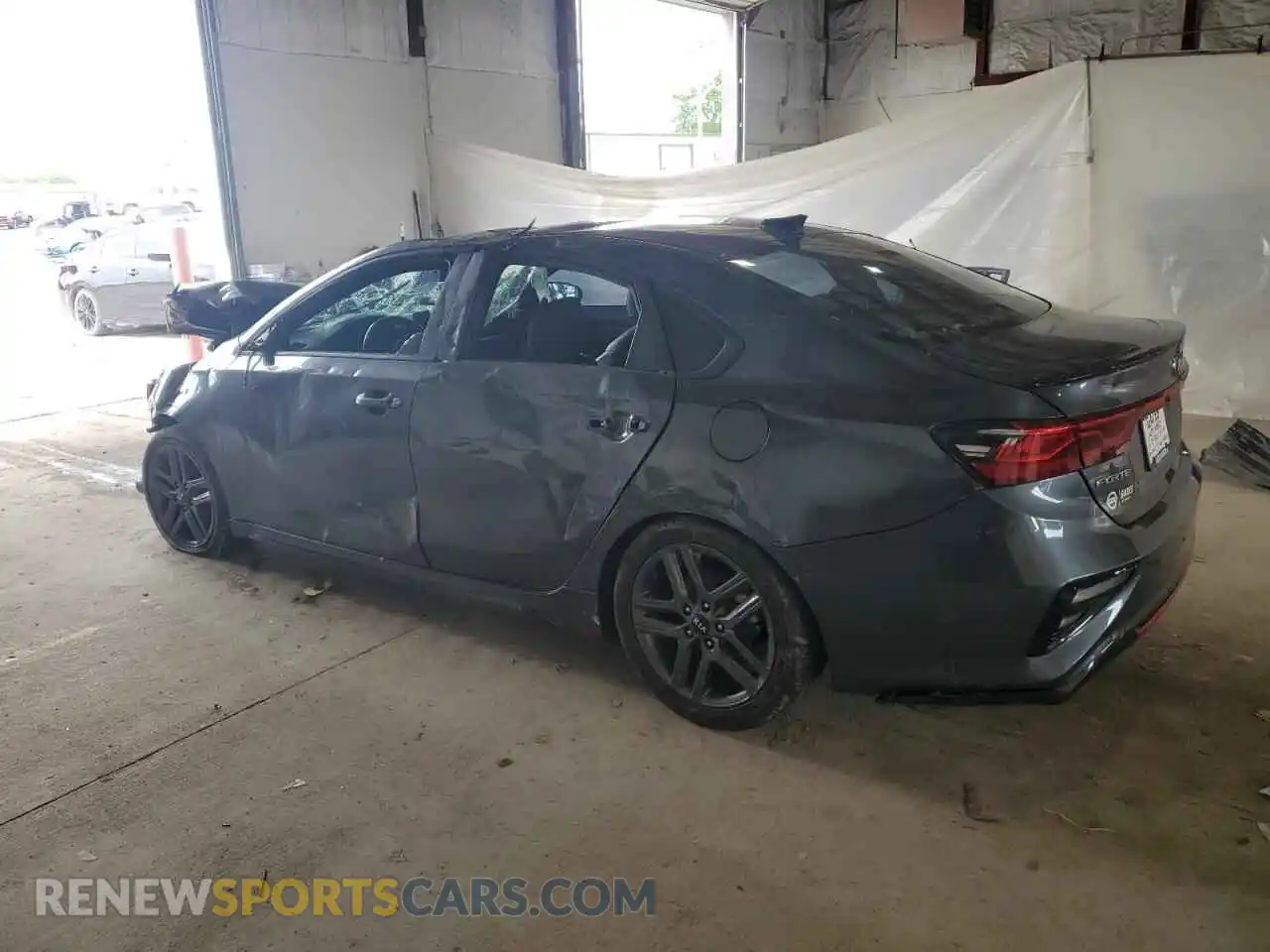 2 Photograph of a damaged car 3KPF34ADXME327769 KIA FORTE 2021