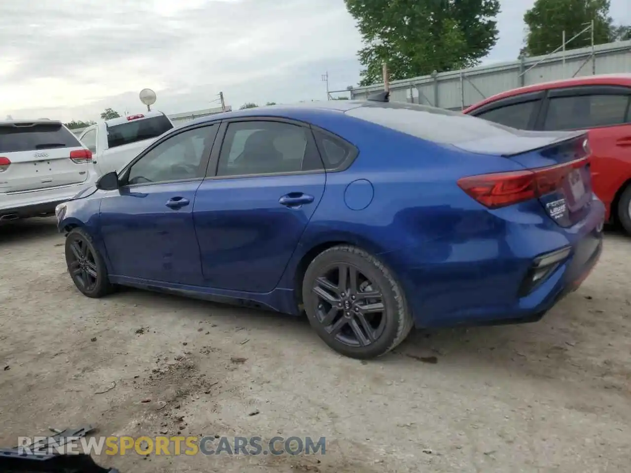 2 Photograph of a damaged car 3KPF34ADXME332390 KIA FORTE 2021