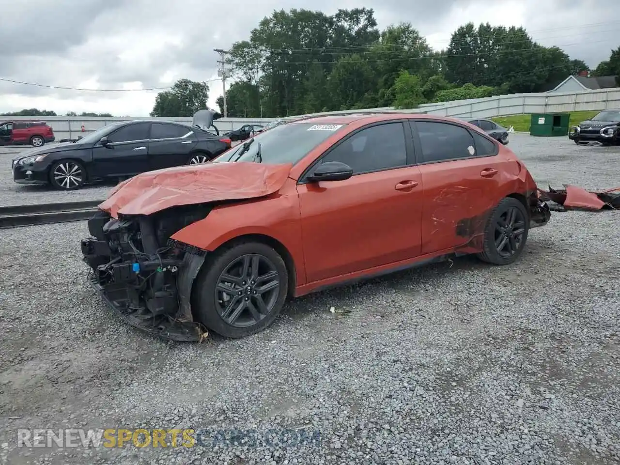 1 fotografías del automóvil dañado 3KPF34ADXME364675 KIA FORTE 2021