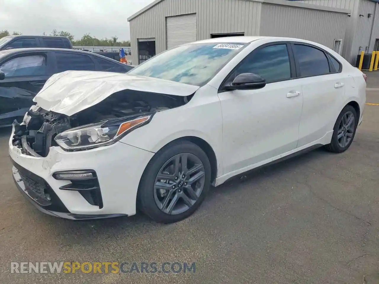 1 fotografías del automóvil dañado 3KPF34ADXME373649 KIA FORTE 2021
