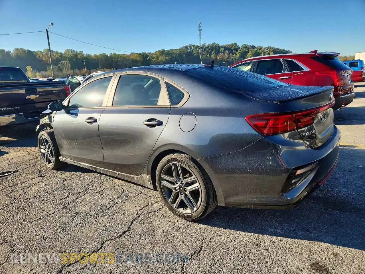 2 Photograph of a damaged car 3KPF34ADXME404804 KIA FORTE 2021