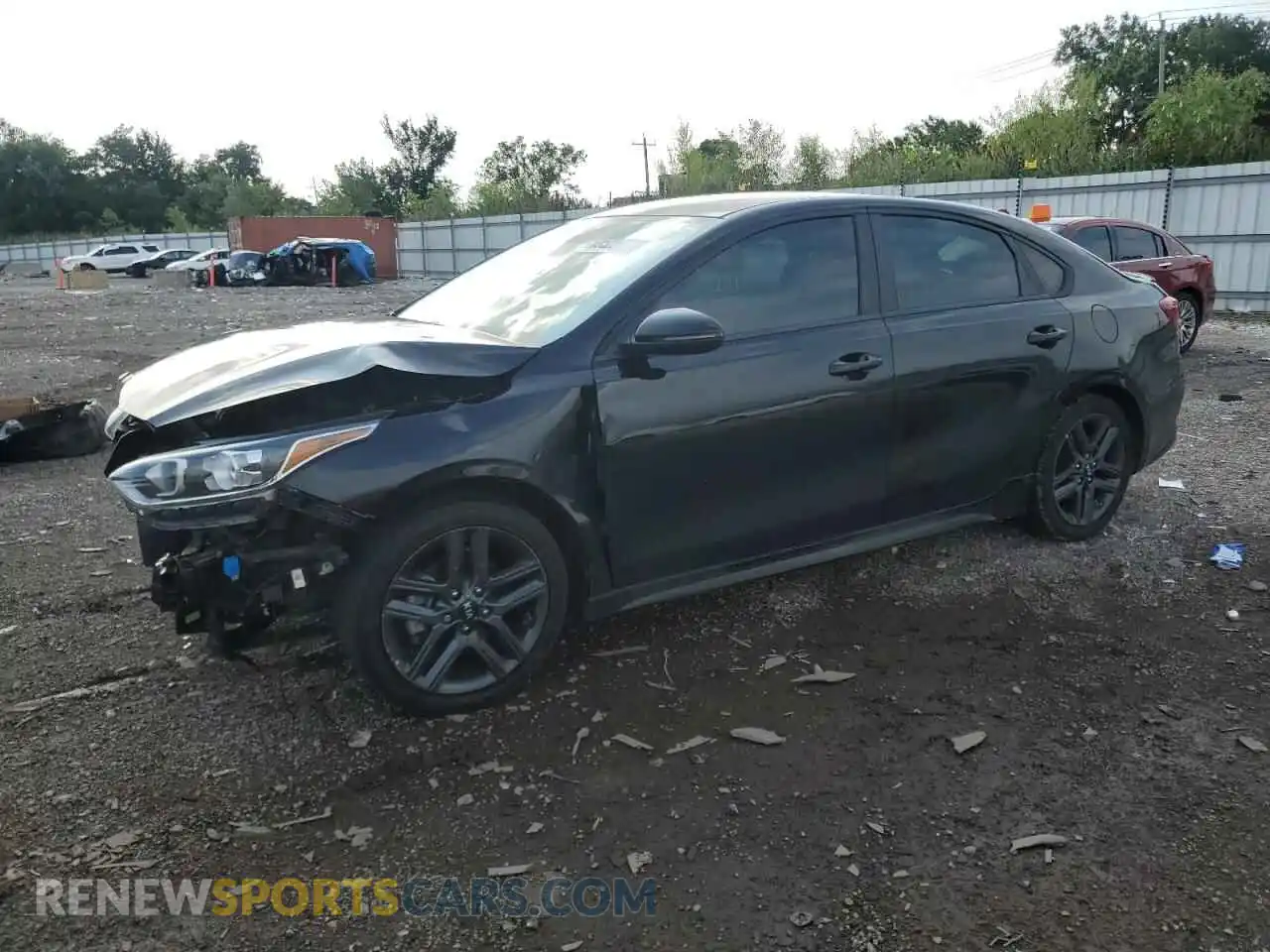 1 Photograph of a damaged car 3KPF34ADXME408268 KIA FORTE 2021