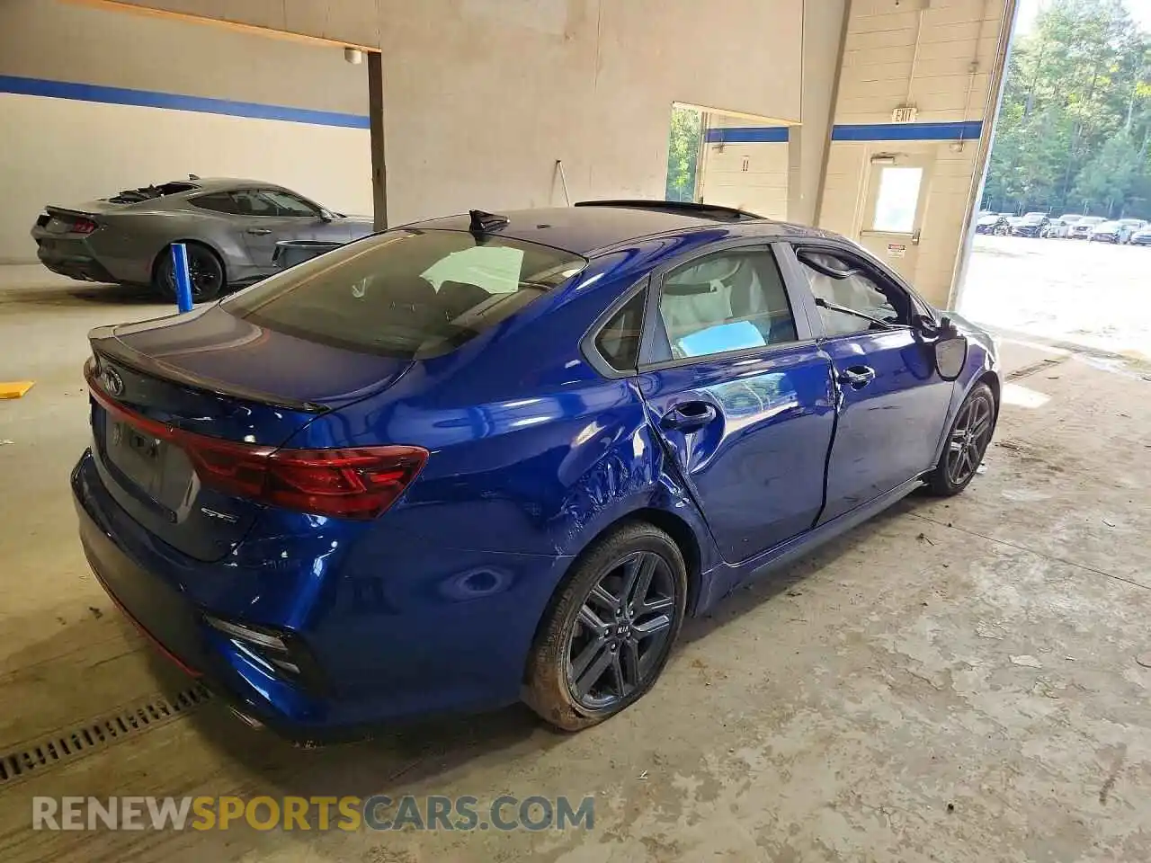 3 Photograph of a damaged car 3KPF34ADXME418380 KIA FORTE 2021