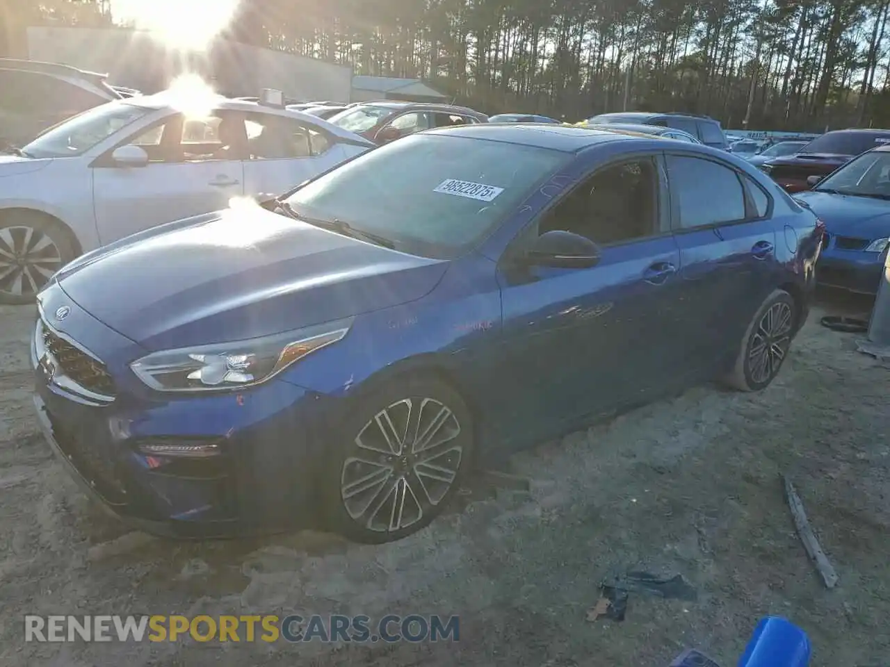 1 Photograph of a damaged car 3KPF44AC0ME274729 KIA FORTE 2021
