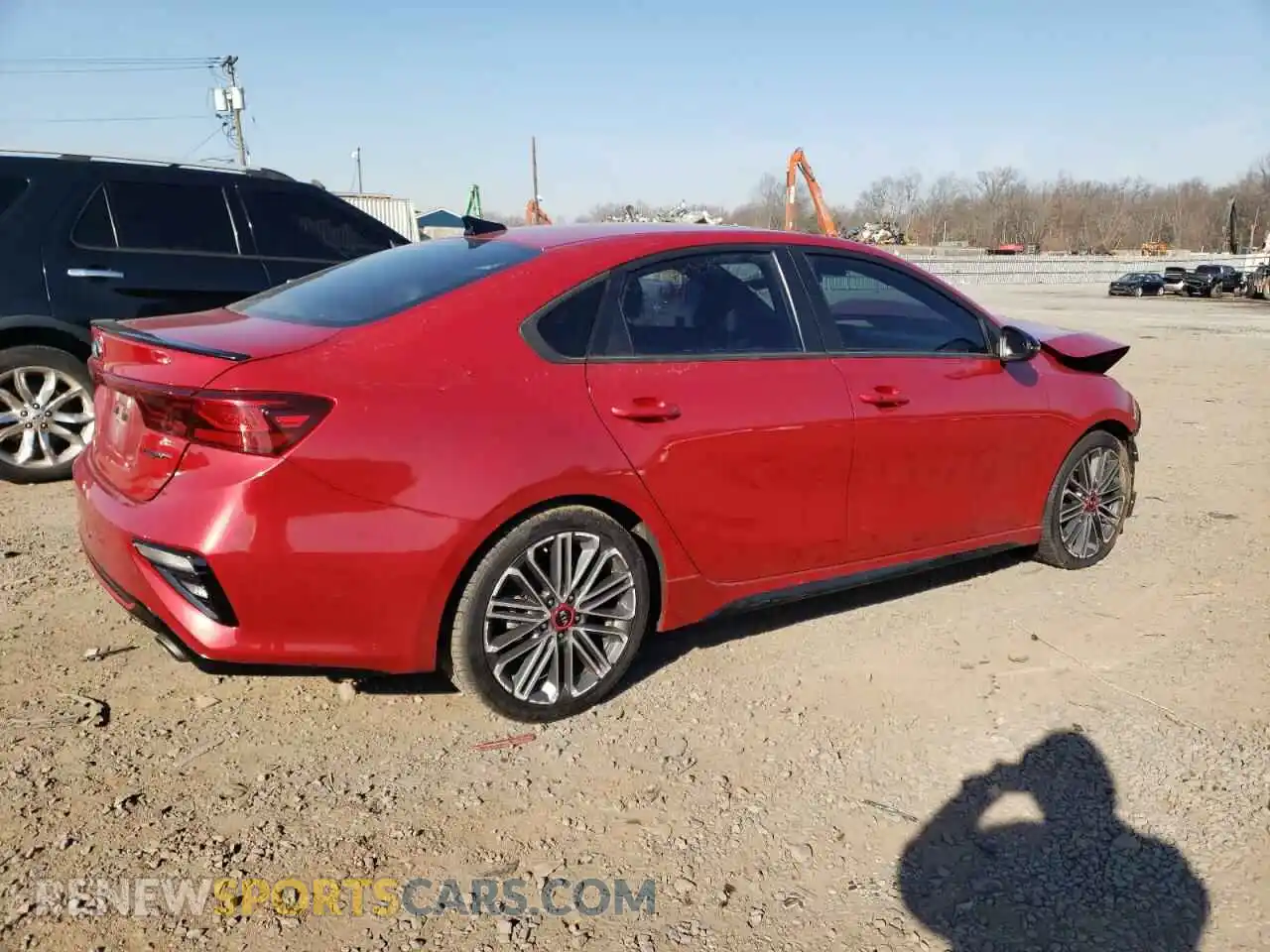 3 Photograph of a damaged car 3KPF44AC0ME280787 KIA FORTE 2021